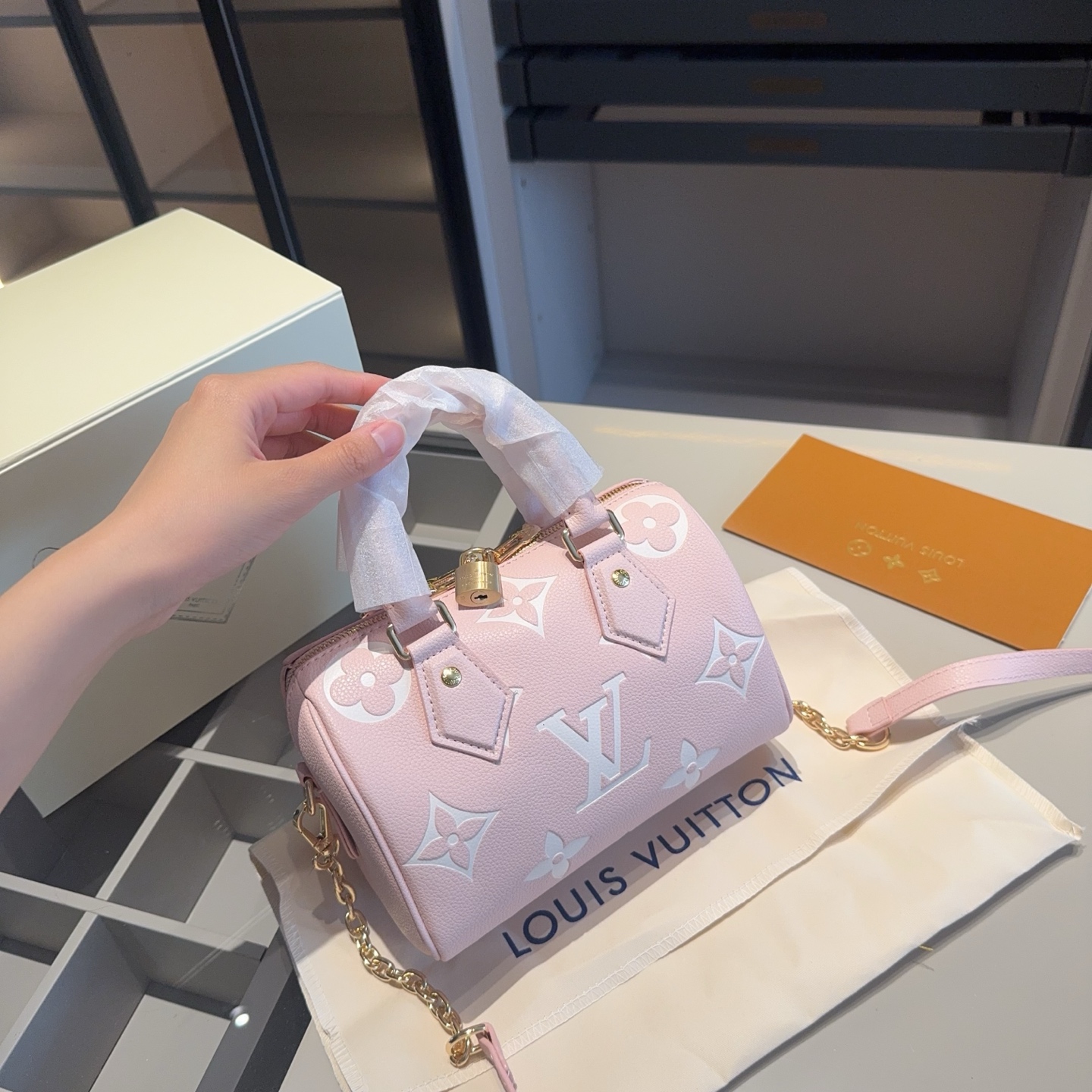 LV Speedy20 shoulder crossbody bag