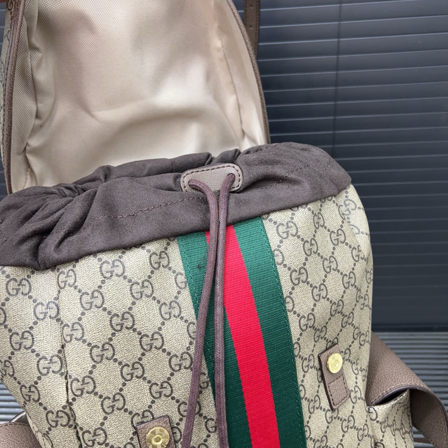 Gucci Ophidia printed backpack