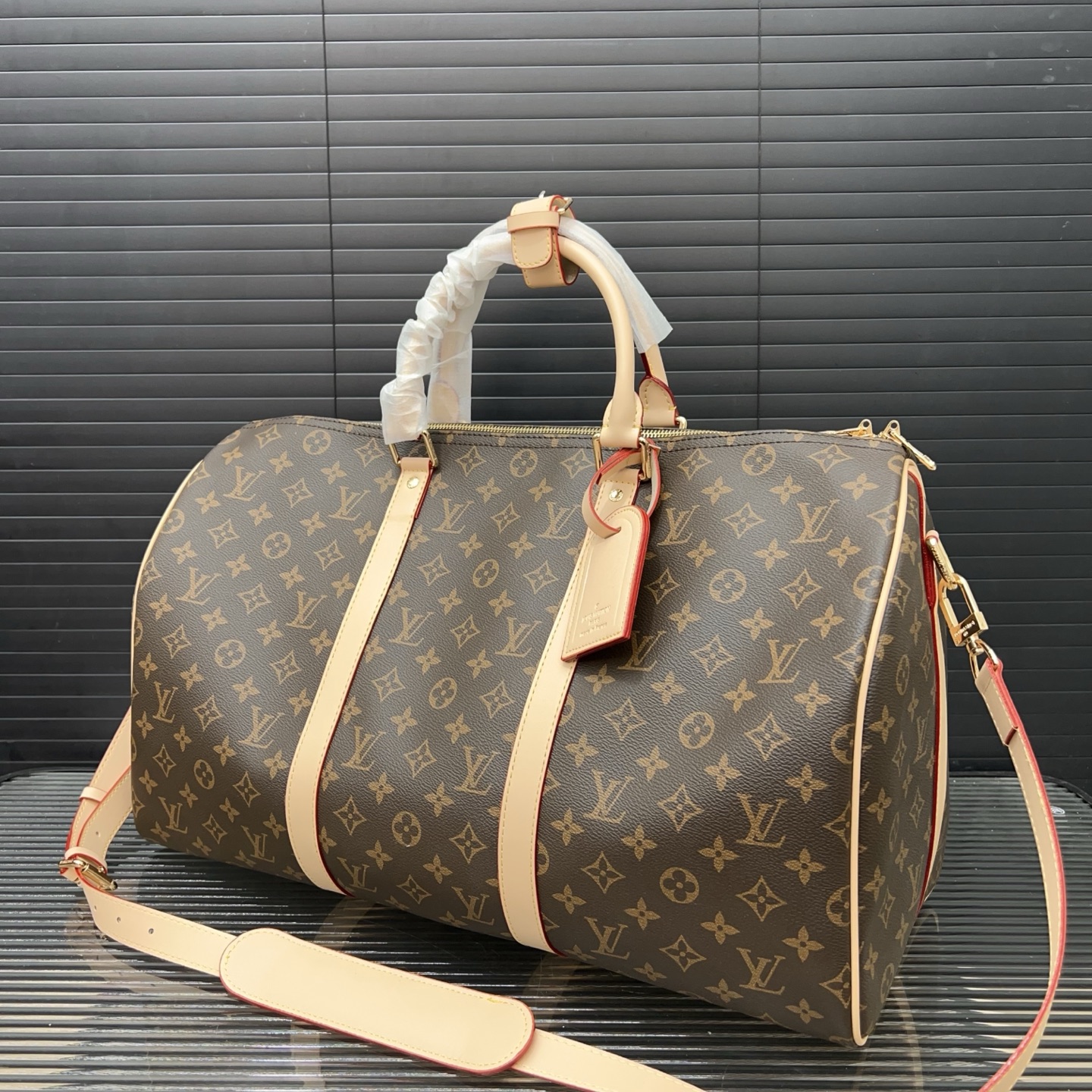 Louisvuitton LV KEEPALL Travel bag shoulder bag