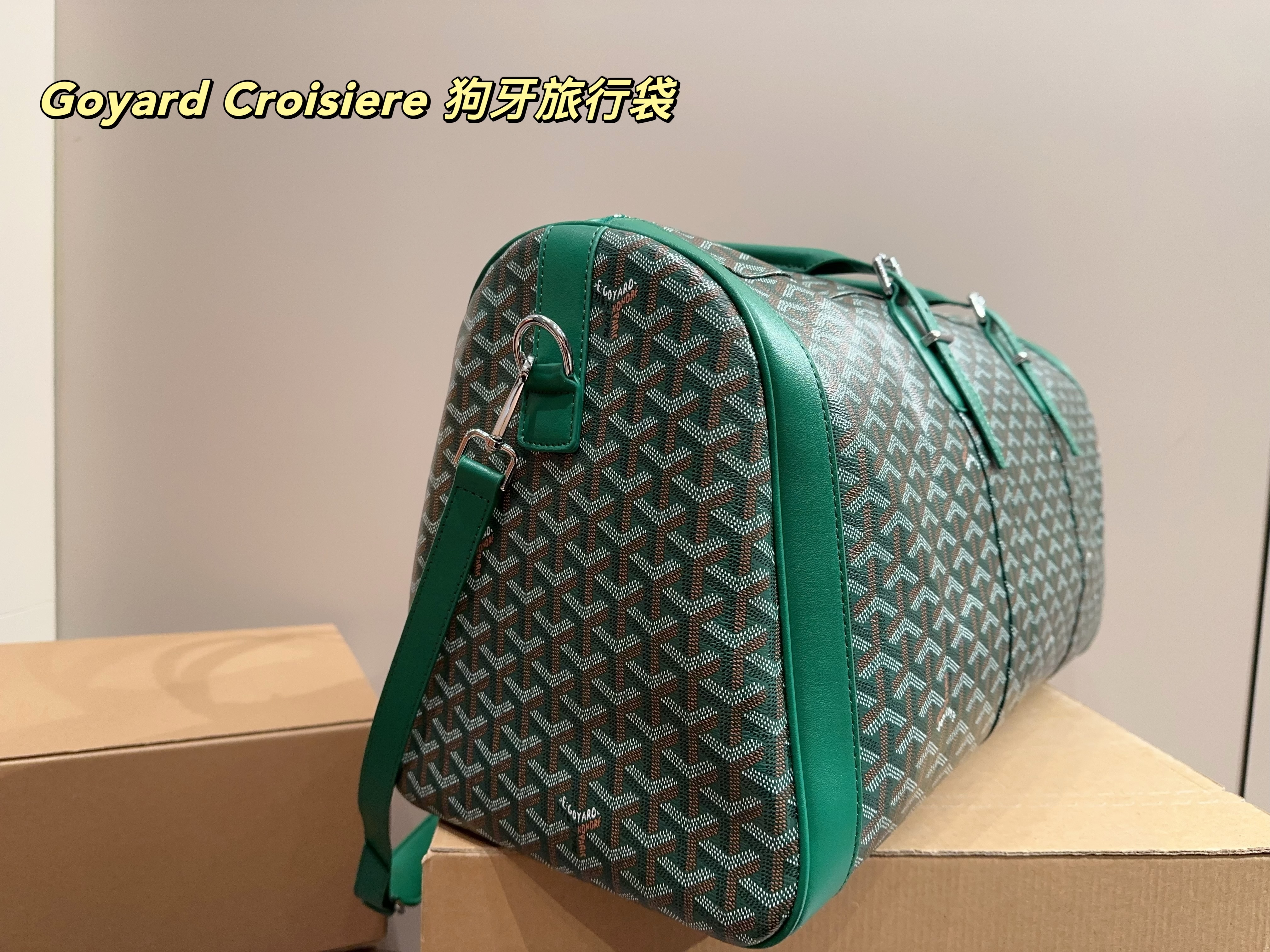Goyard Croisiere  Travel Bag