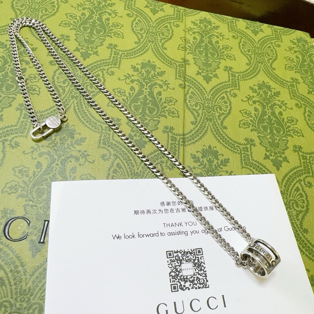 Gucci Necklace - New Chain - Celebrity-Style Anger Forest GG Necklace