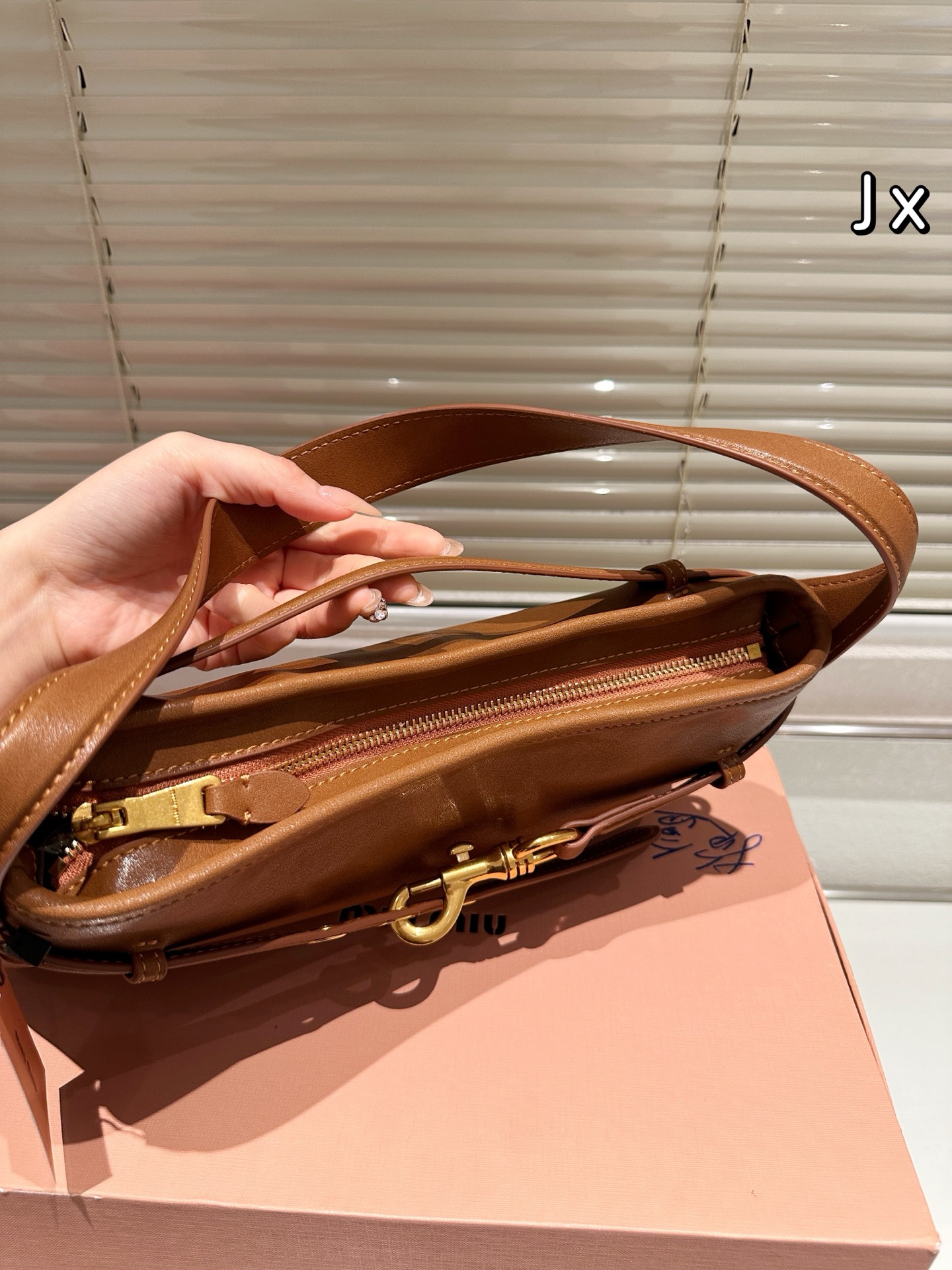 MIUMIU Aventure Nappa underarm bag