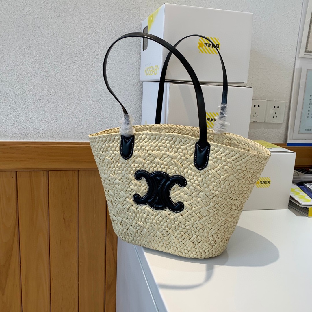 Celine Woven Bag Rafi Grass Handmade Bag