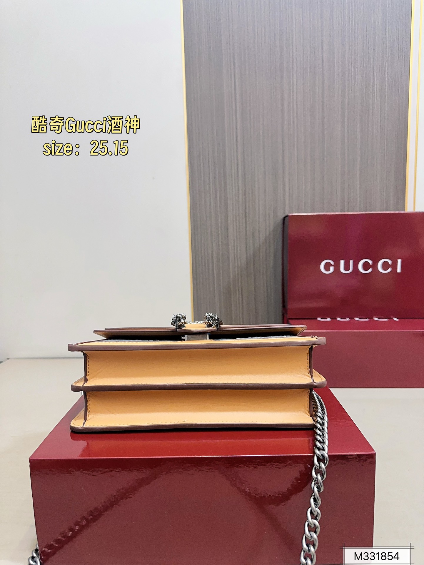 Gucci denim God of Wine bag