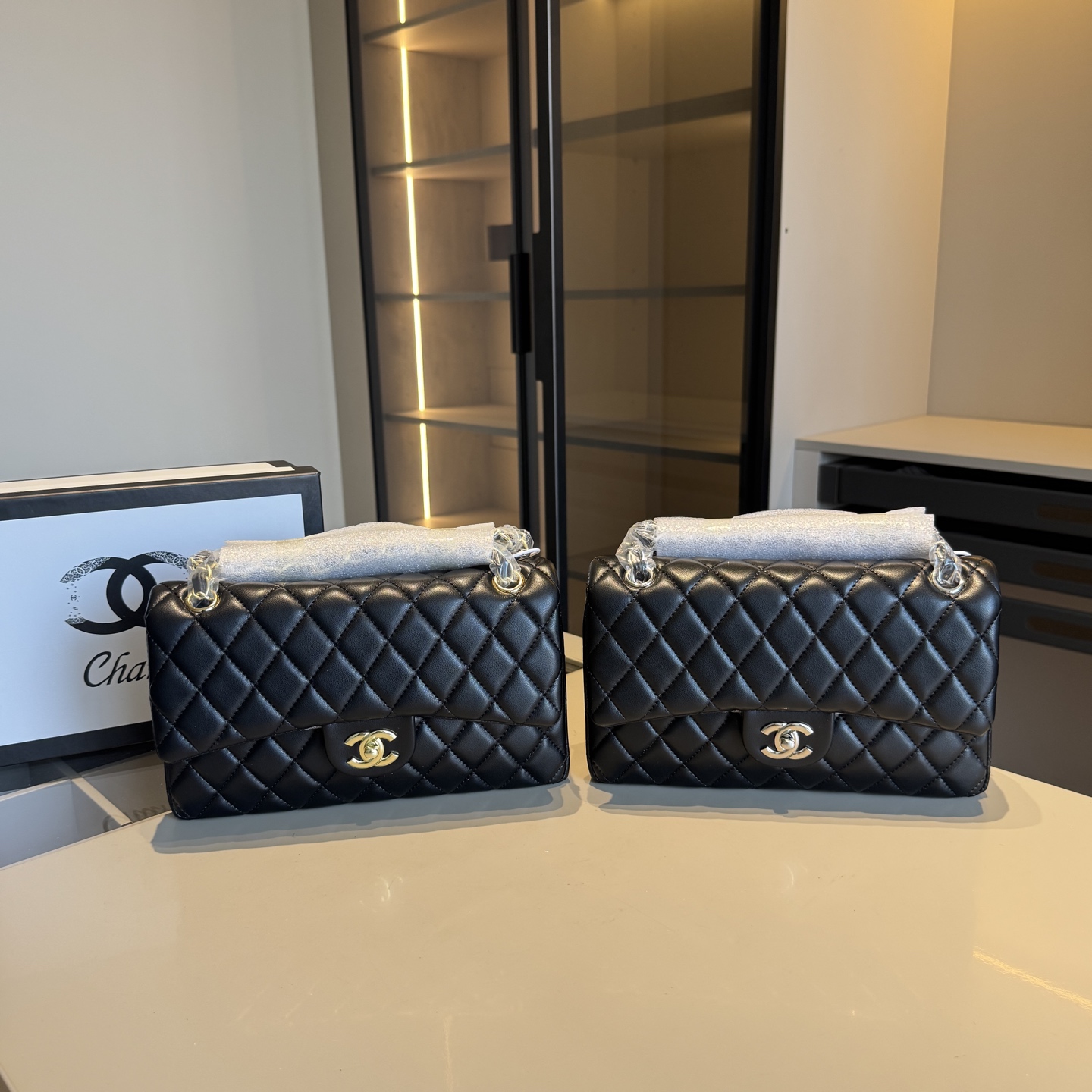 Chanel classic CF chain crossbody shoulder bag