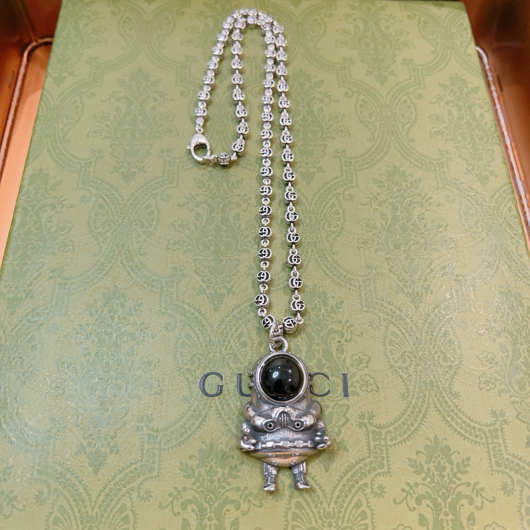 Gucci Necklace - New Chain - Celebrity-Style Anger Forest GG Necklace