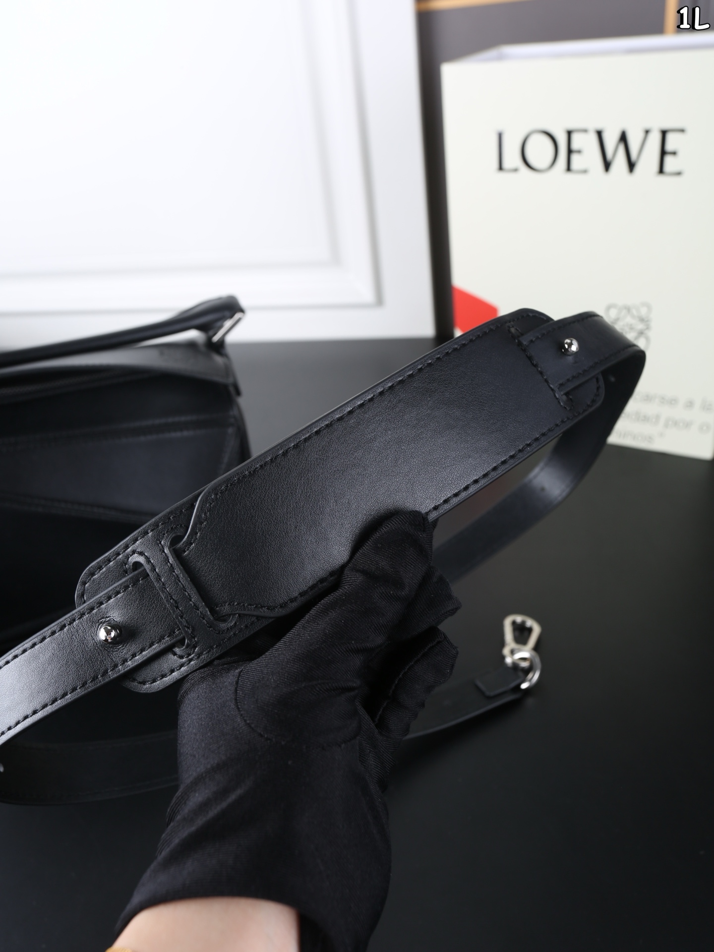 LOEWE Puzzle Shoulder Bag with Tote Feature