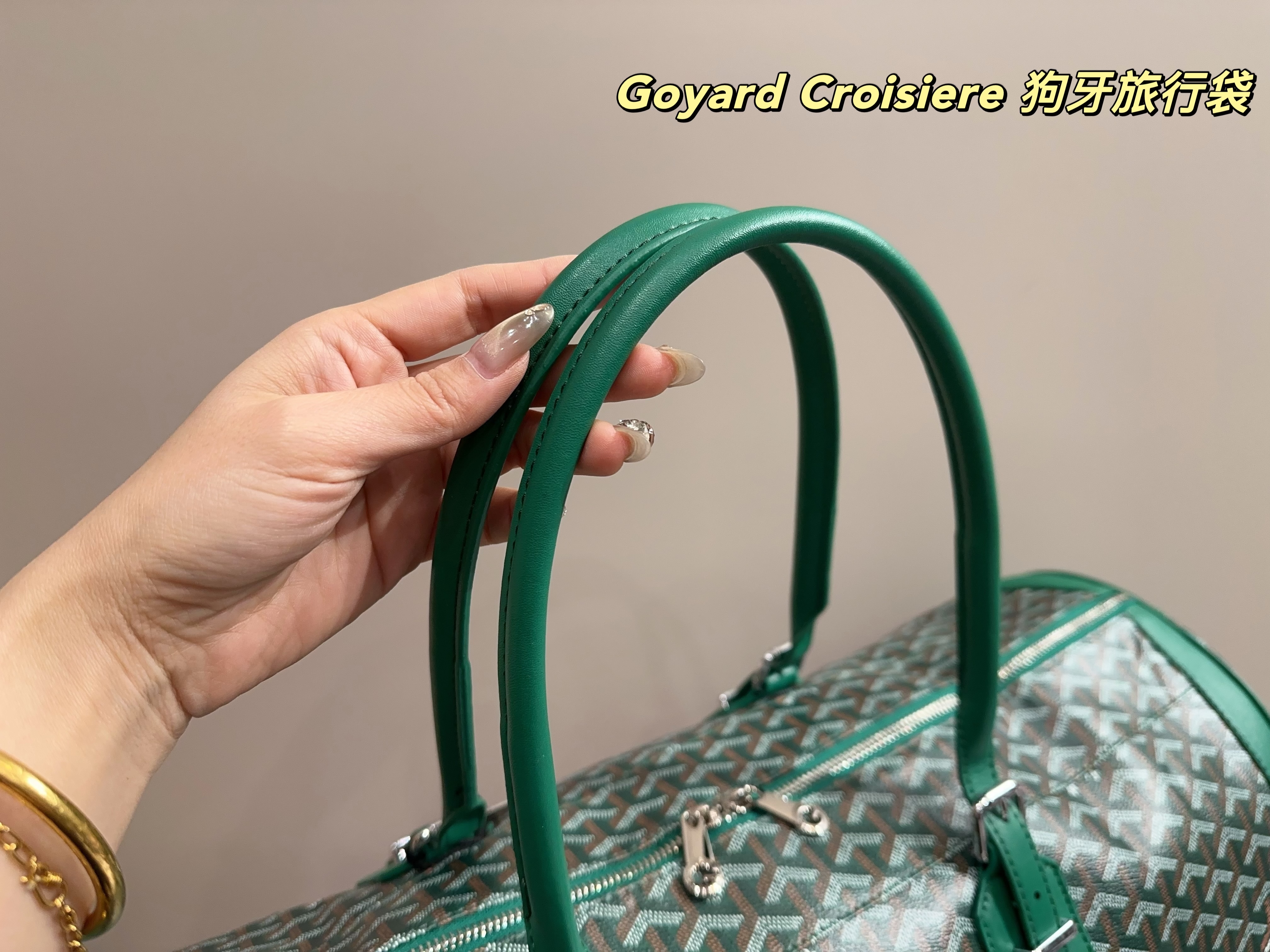 Goyard Croisiere  Travel Bag