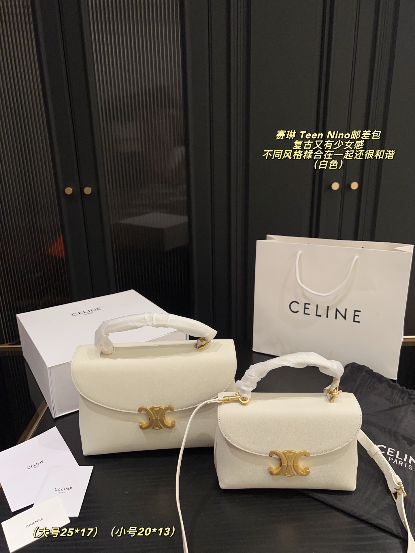 Celine Teen Nino shoulder crossbody bag