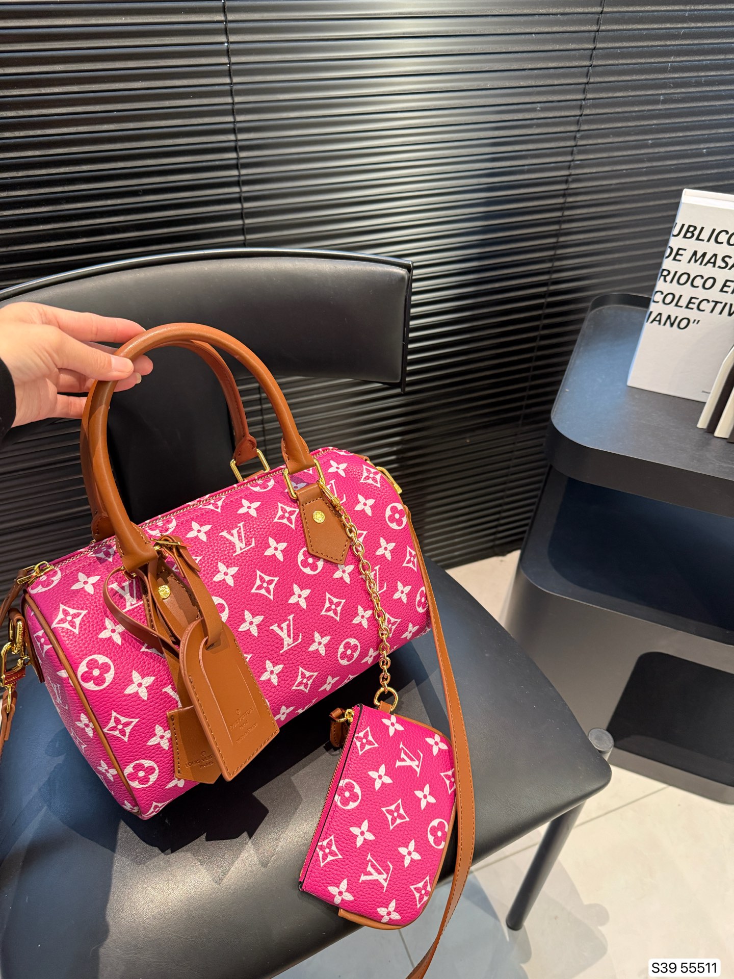 LV Speedy Bandoulière Monogram Leather  bag