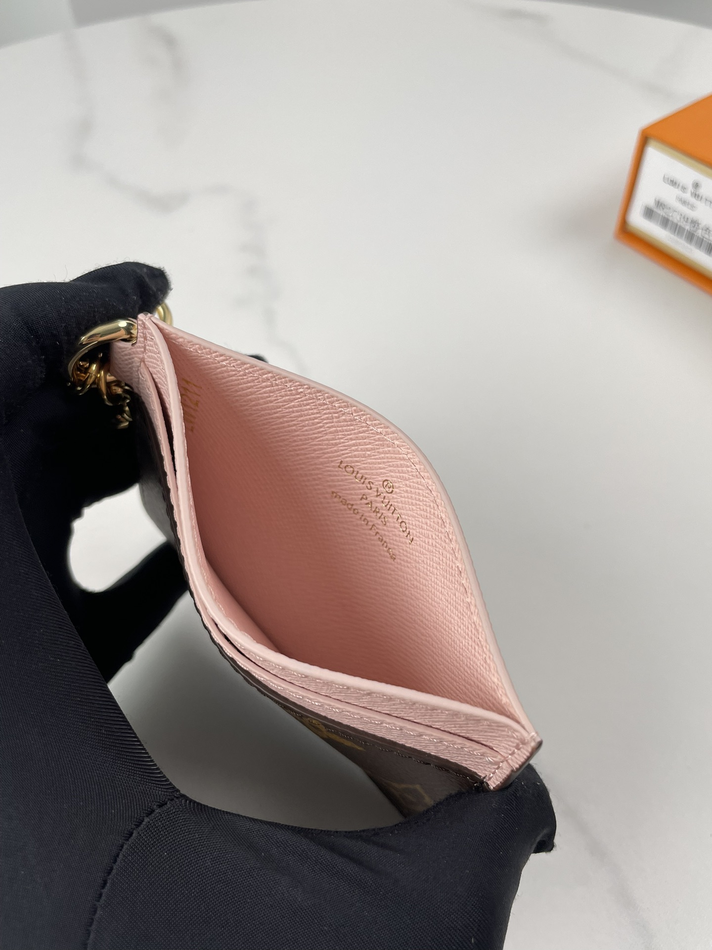 LV Charms Monogram card holder