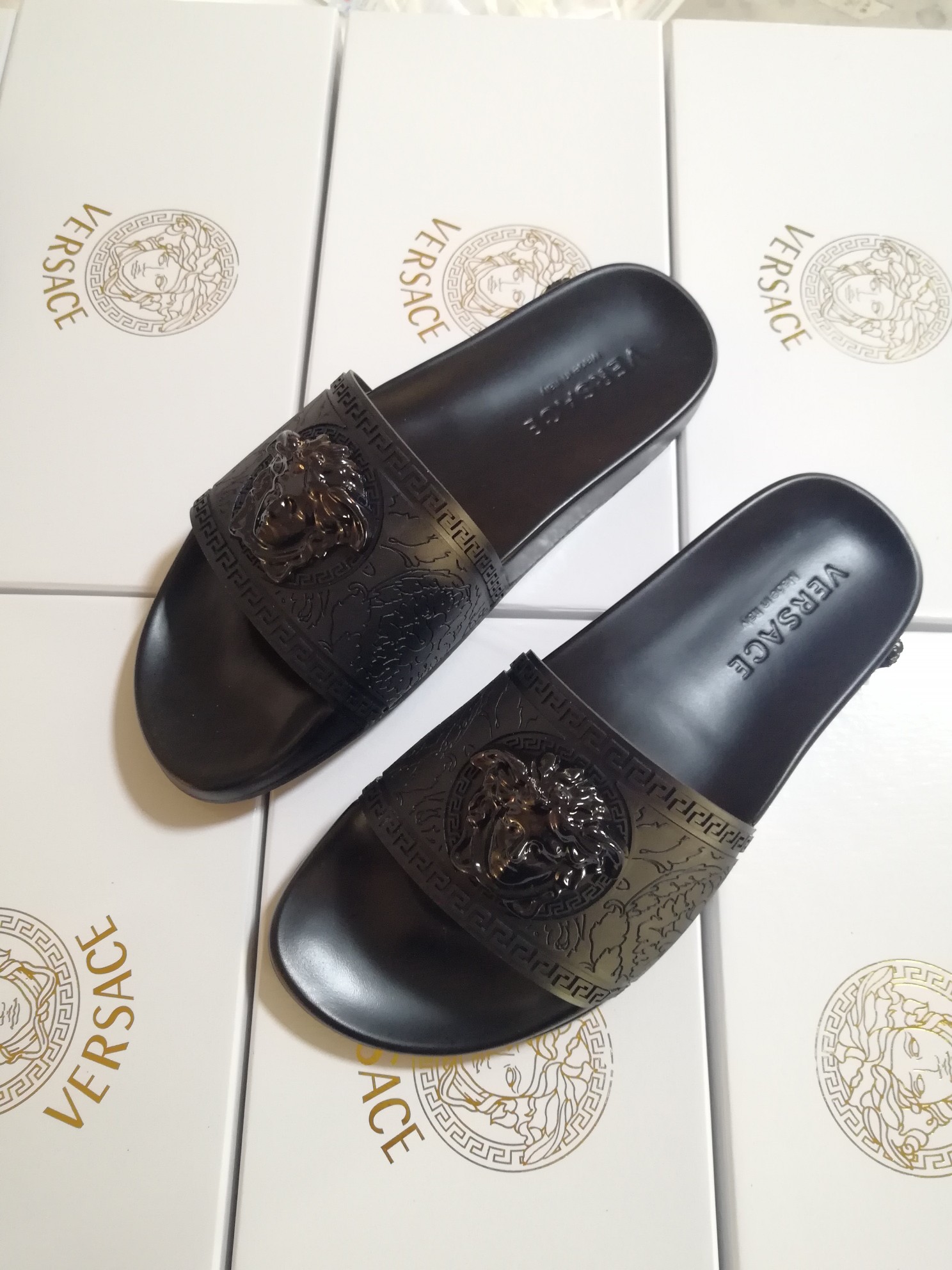 VERSACE New slippers, men's and women's sandals