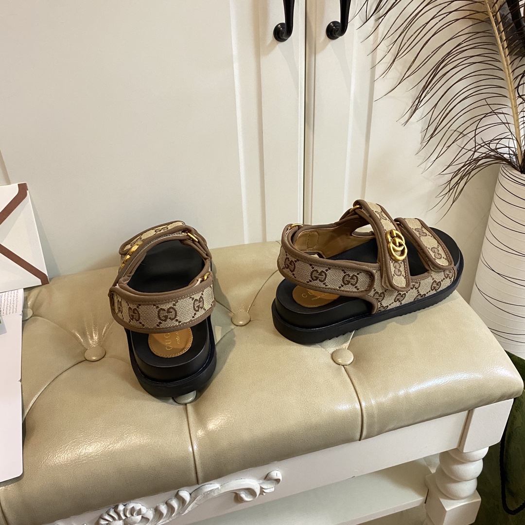 Gucci Velcro Slide Sandals