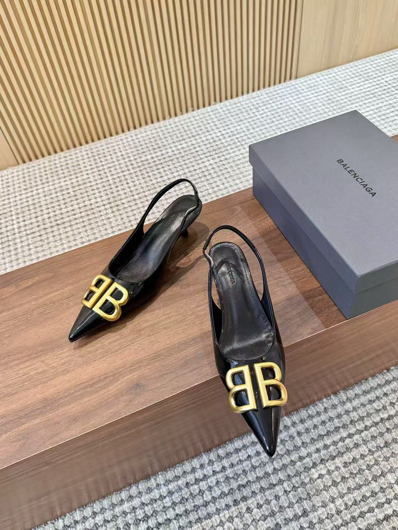 Balenciaga pointed high heels