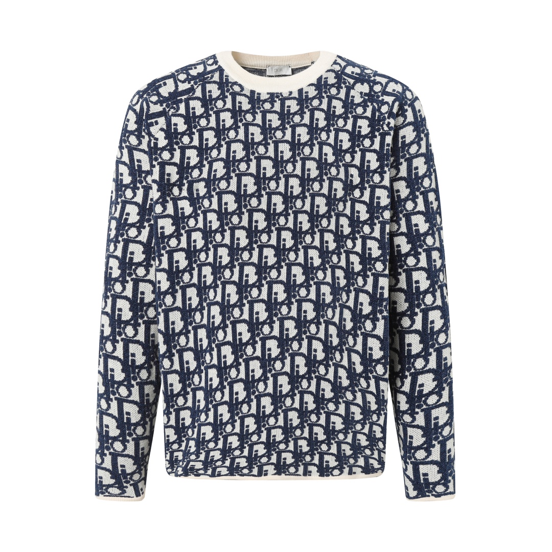 Dior Round-neck casual long-sleeved sweater