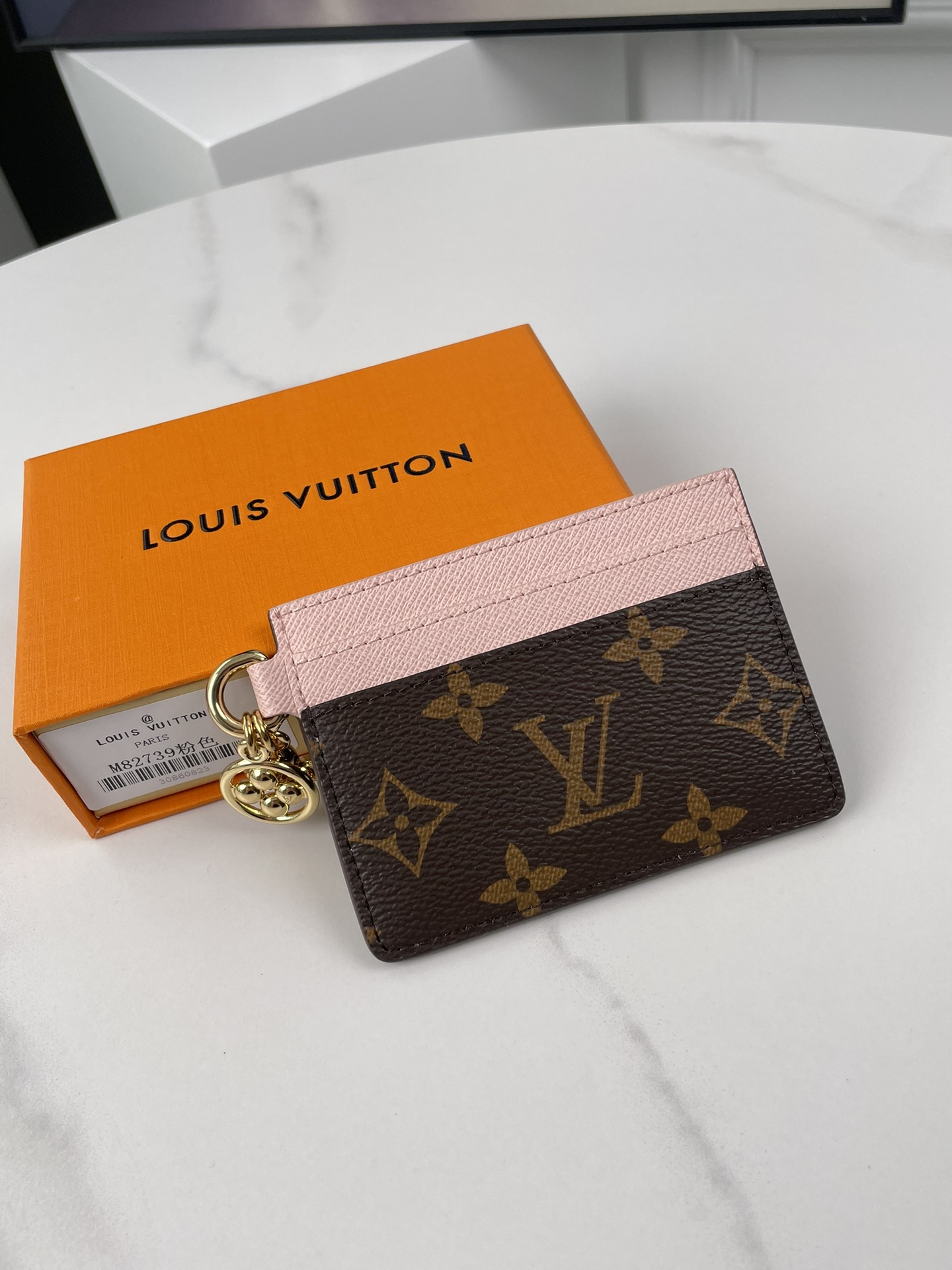 LV Charms Monogram card holder