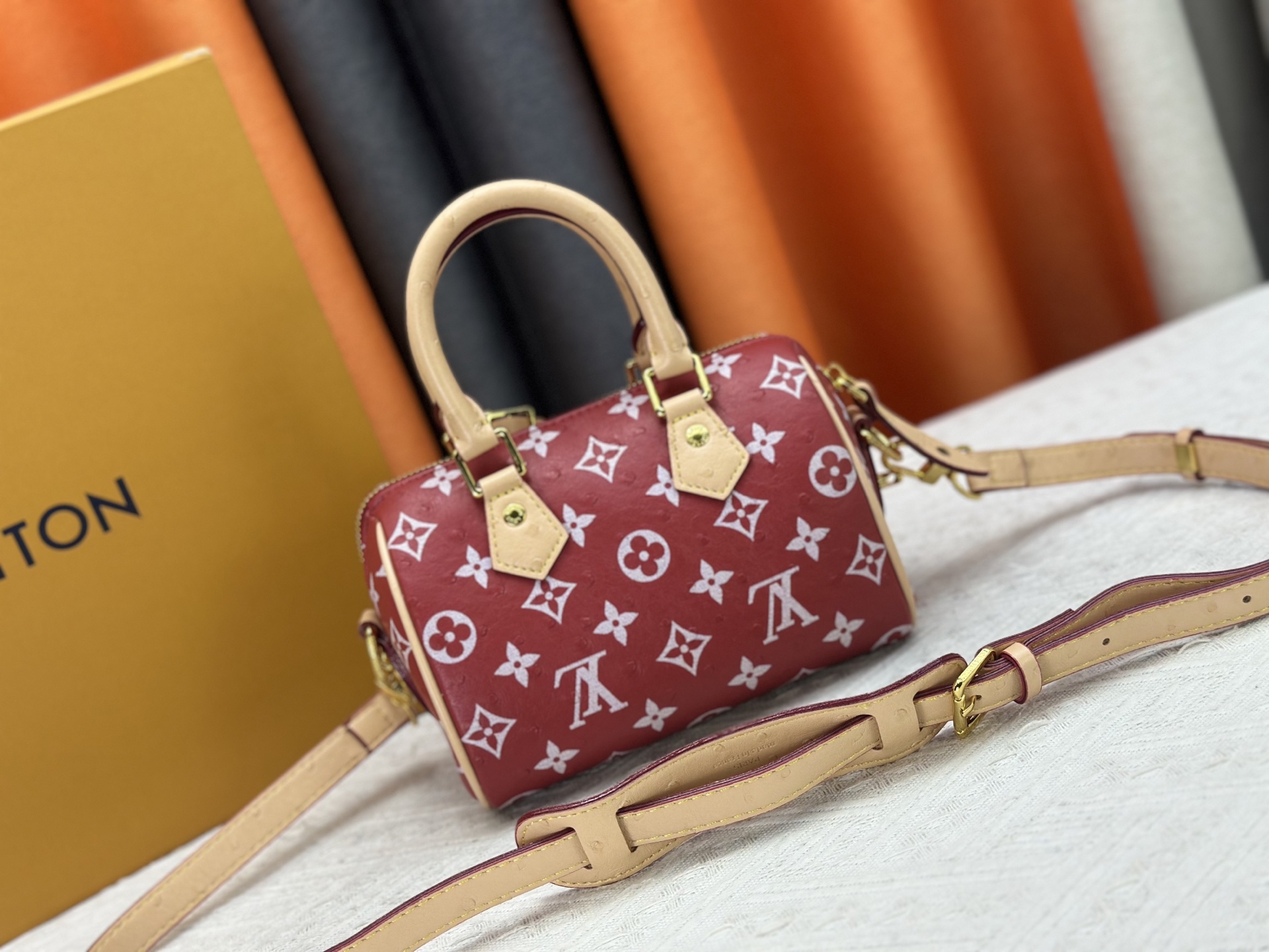 LV Speedy18 Monogram version shoulder bag