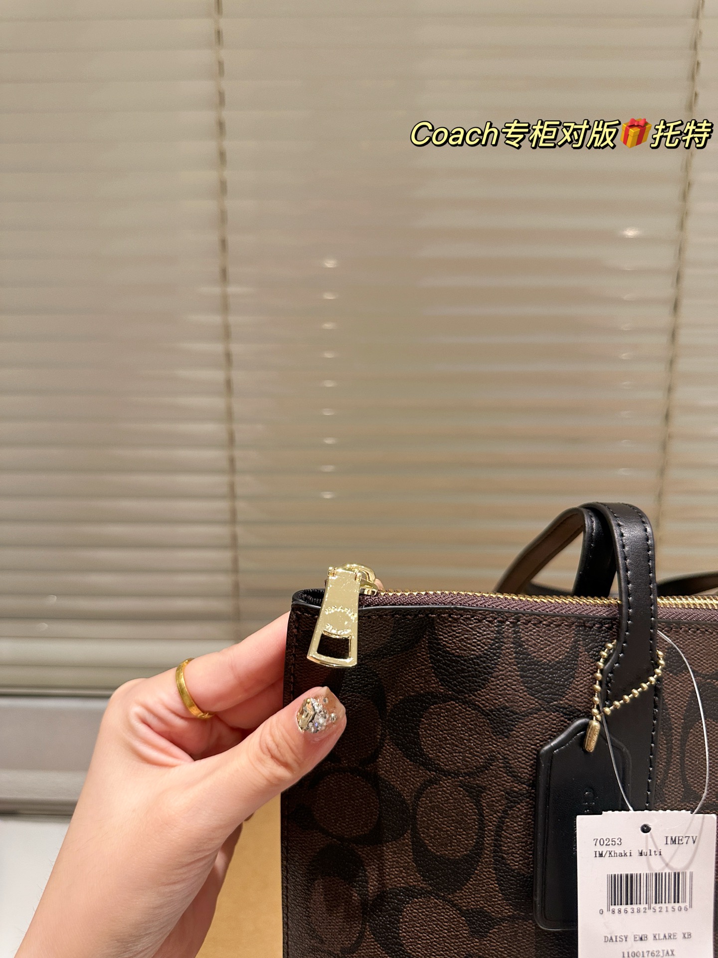 Coach Fiona Zip Tote 23 handbag