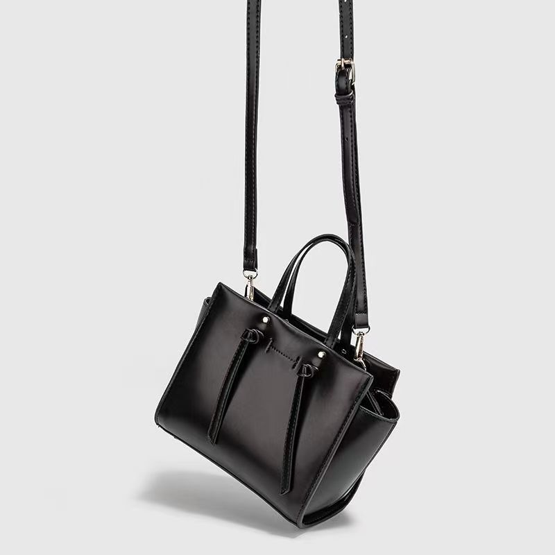 Zara KNOTTED CITY BAG handbag