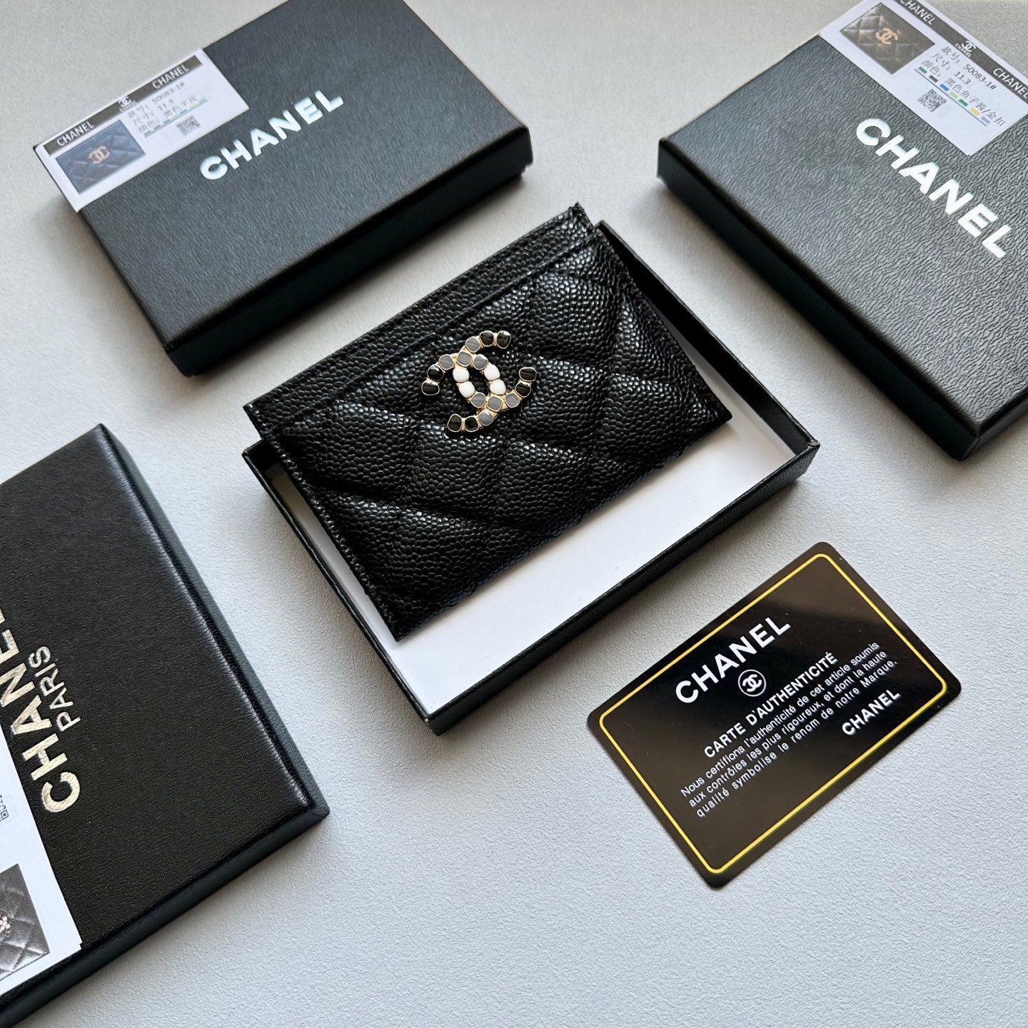 Chanel card bag