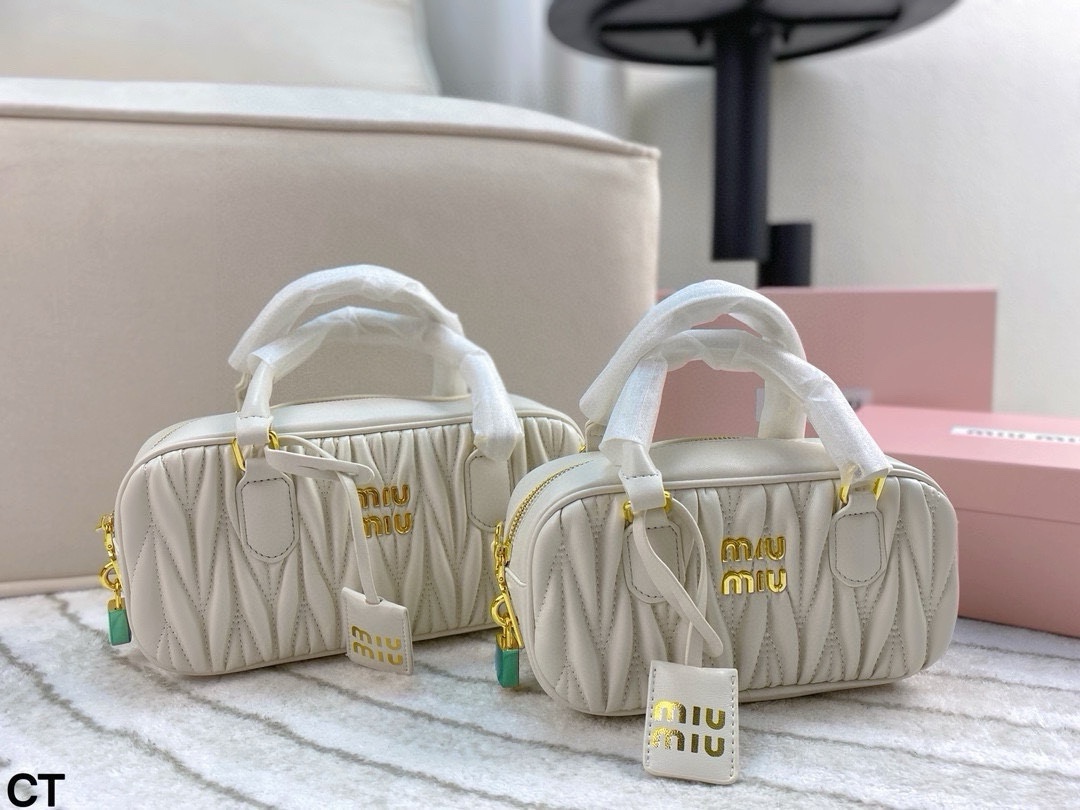 Miumiu Boston Bowling handbag
