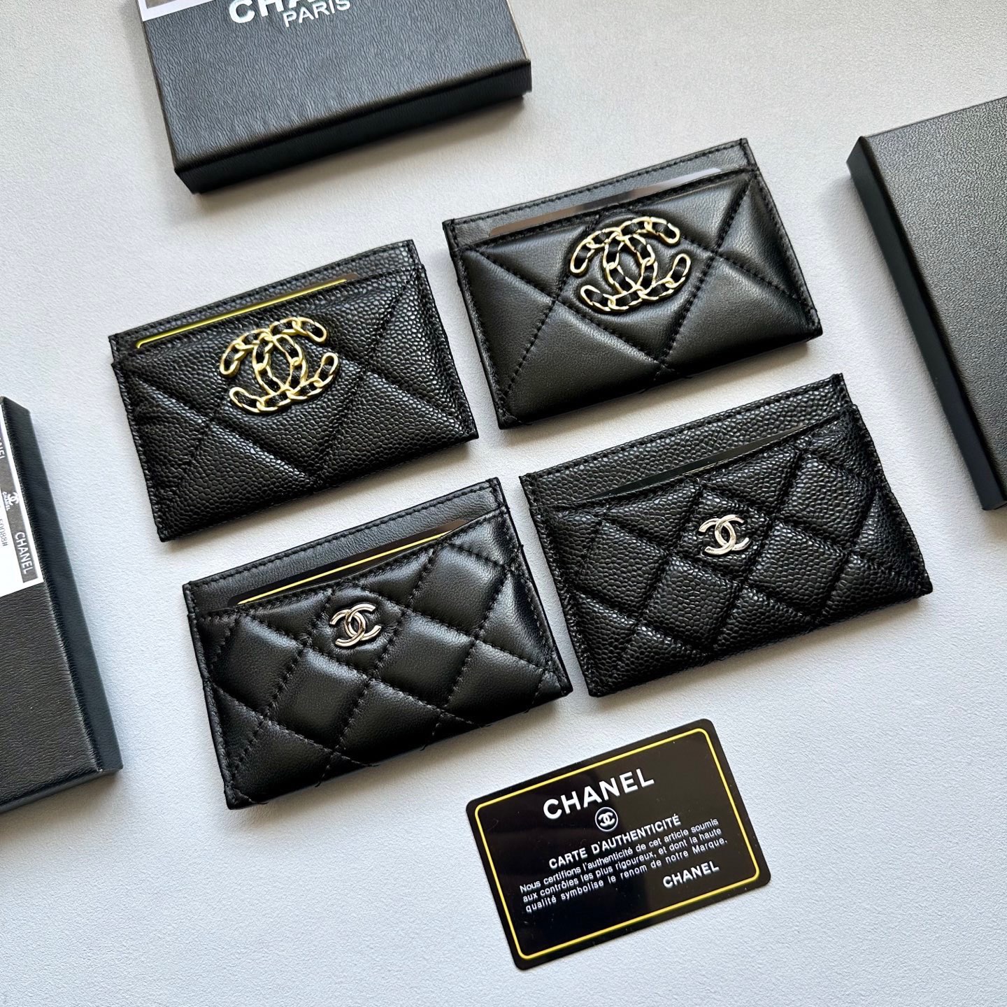 Chanel card bag