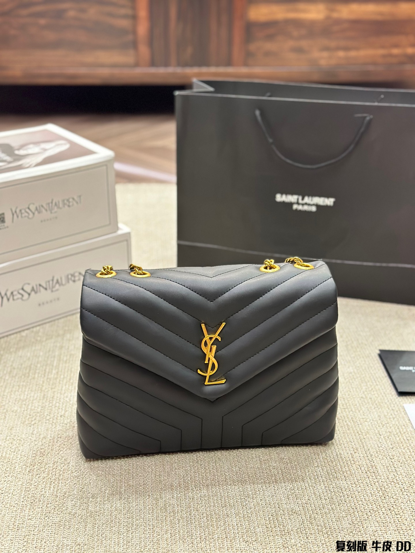 YSL loulou shoulder chain crossbody bag