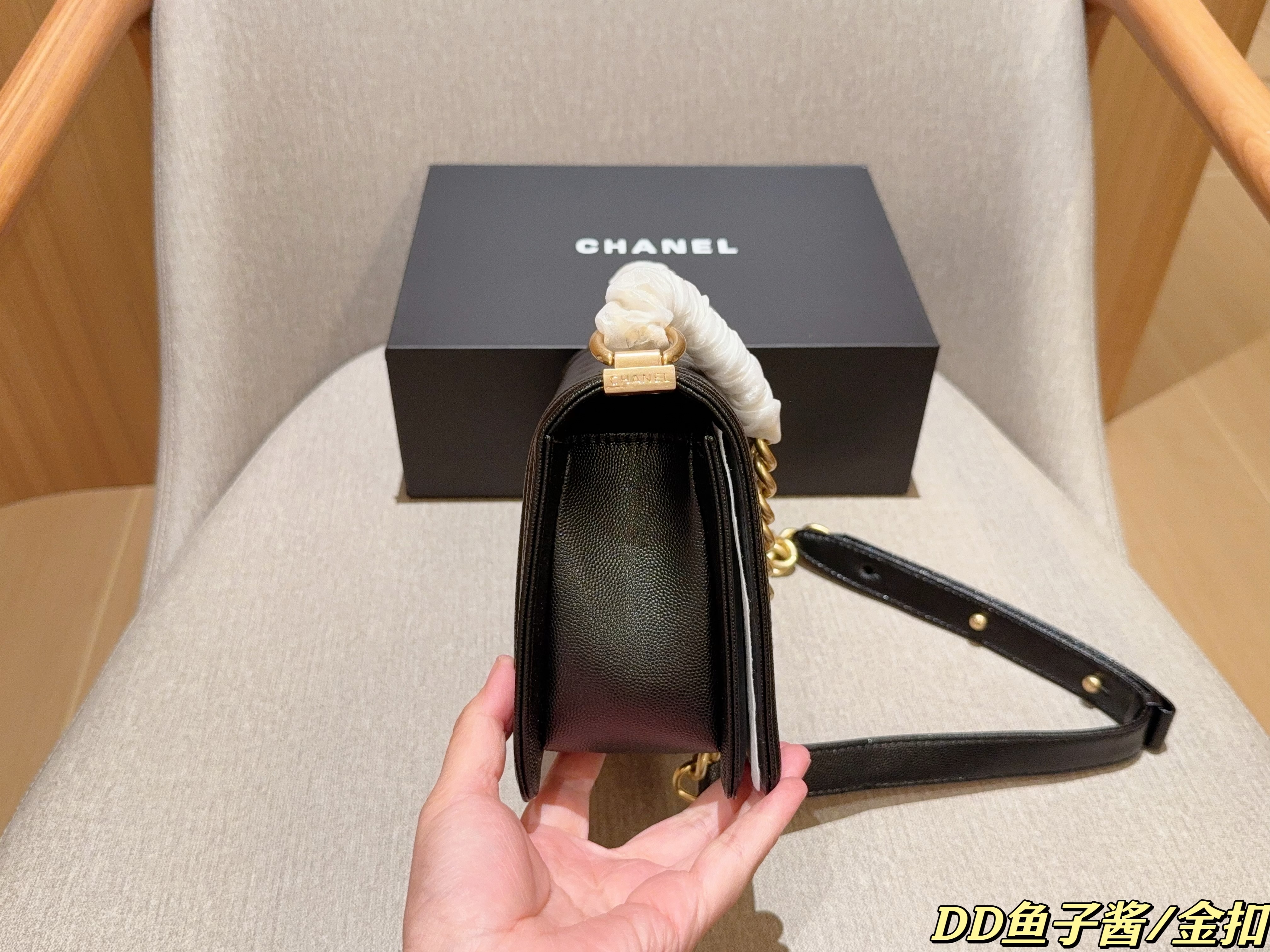 Chanel Leboy Chain shoulder crossbody Bag