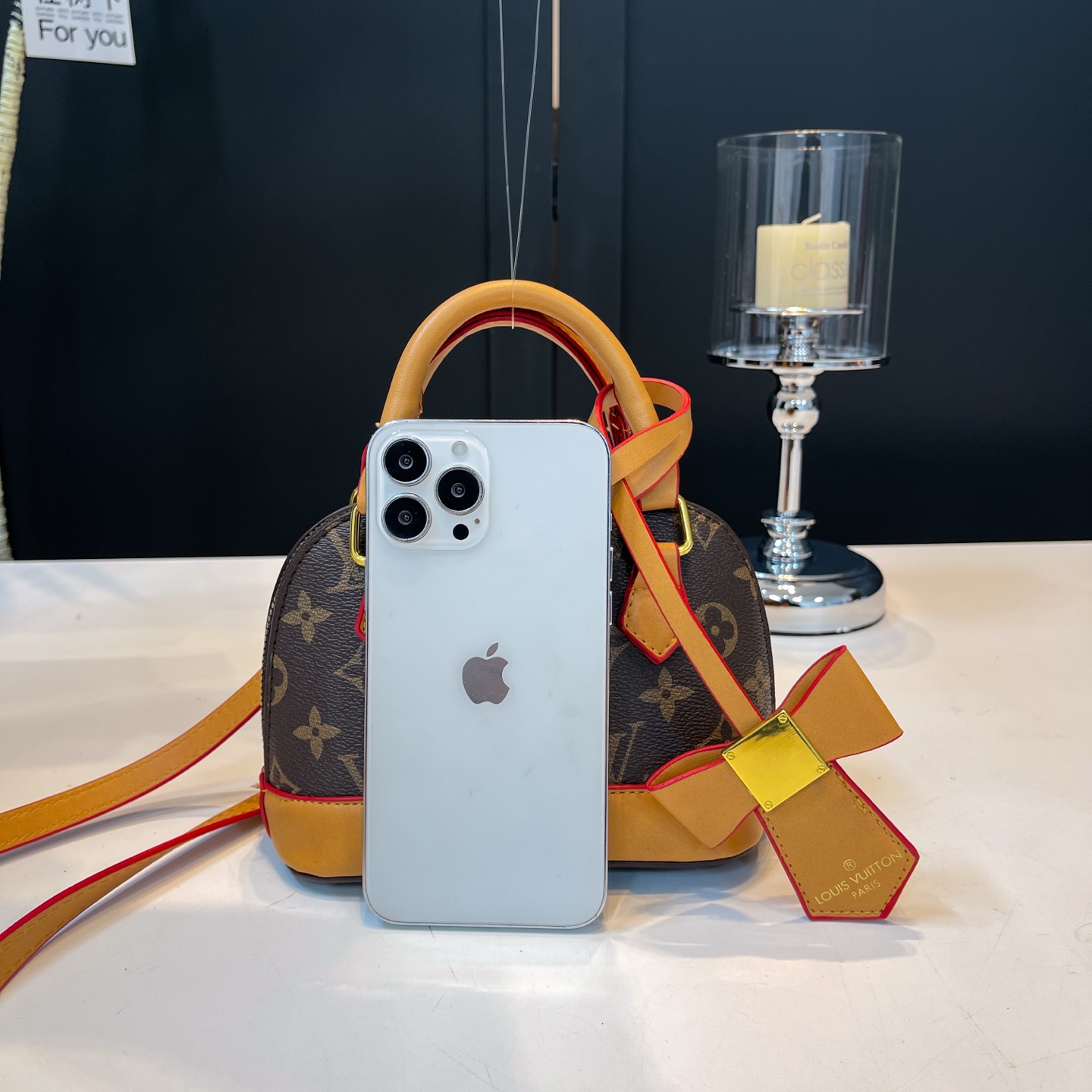 LV Shell Bag 8A quality