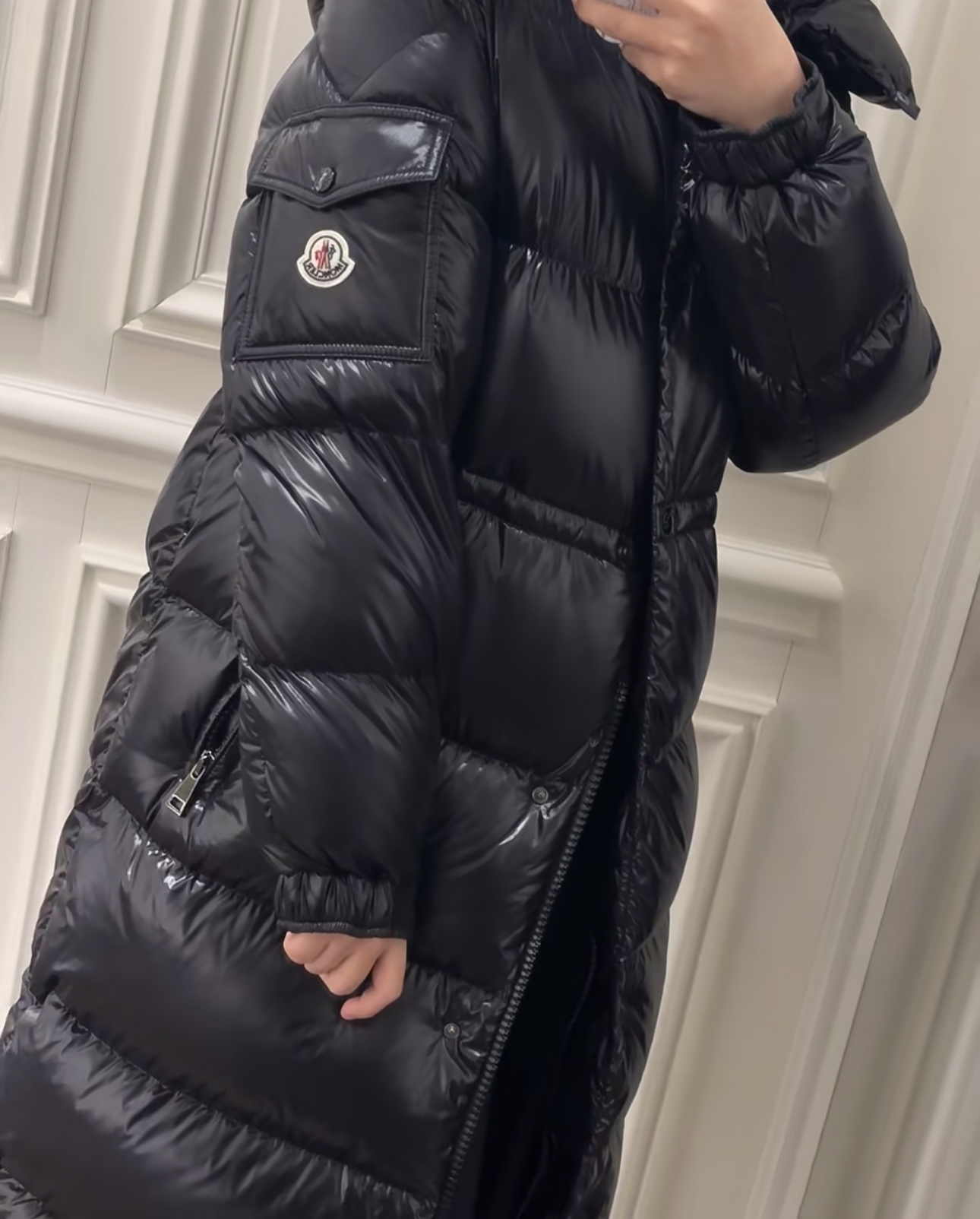 Moncler Cavettaz Long down jackets coats