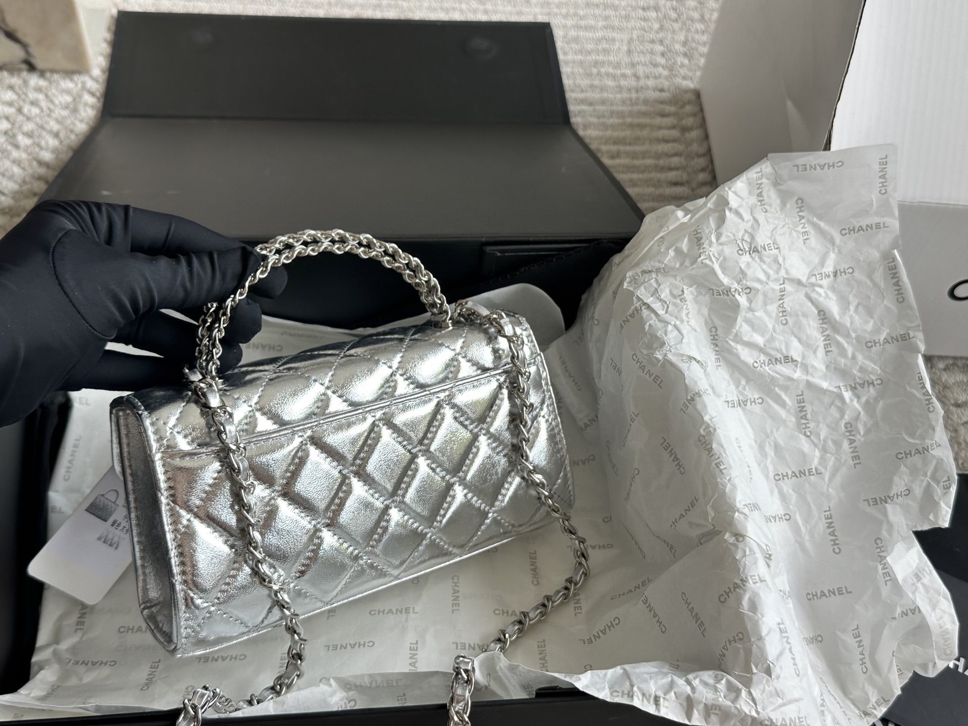 Chanel 23 Kelly phone shoulder bag