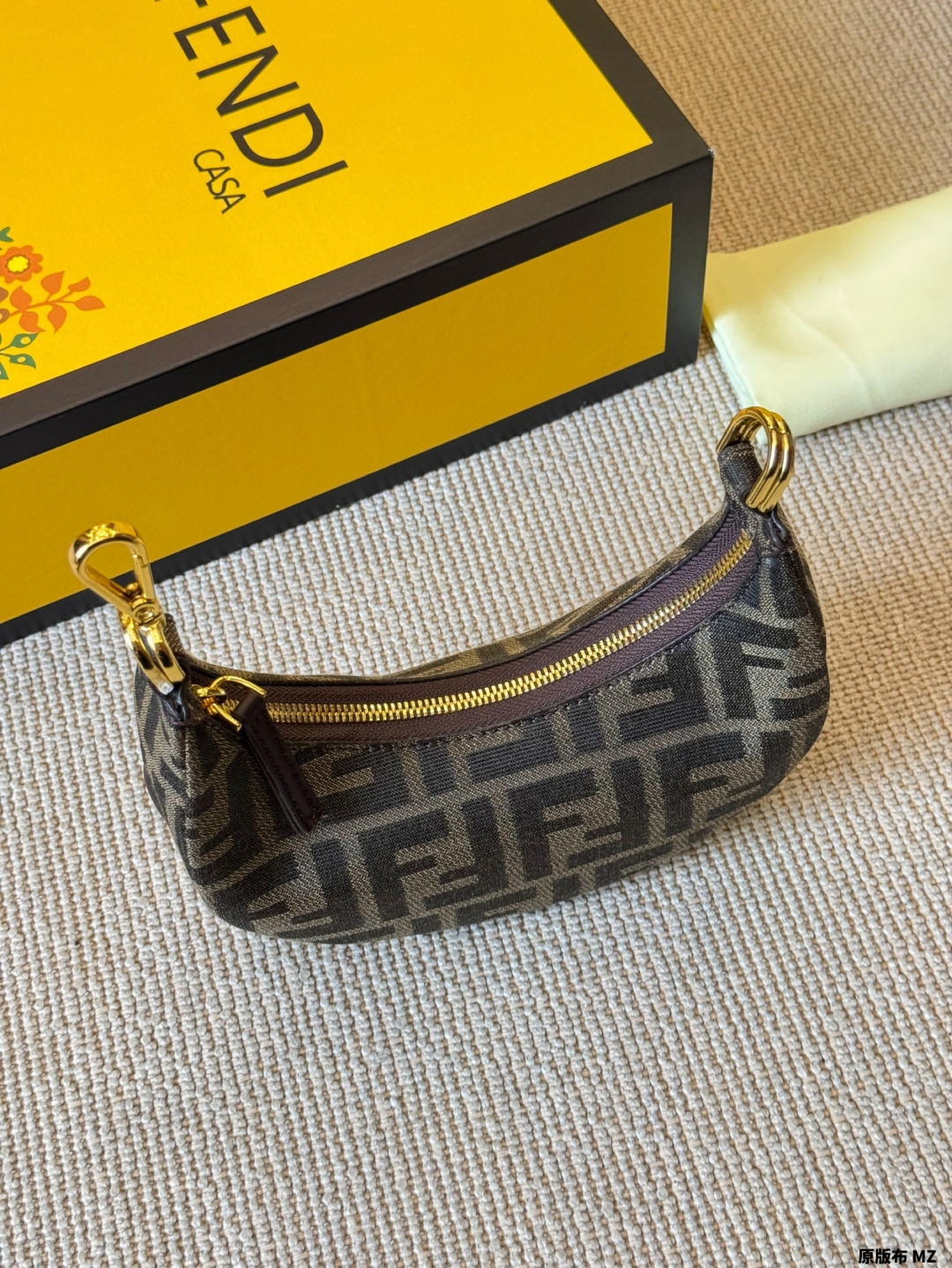 Fendi 2025 Fendigraphy Half Moon Bag