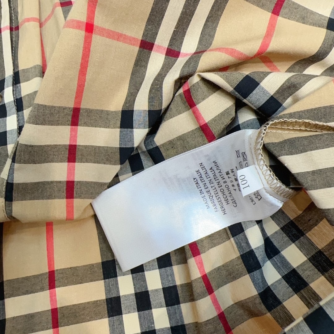 Children's Clothing Burberry high-end girls' dress