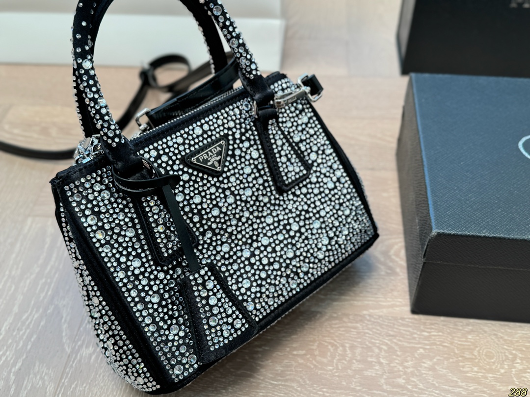Prada rock crystal BlingBling Diamond handbag