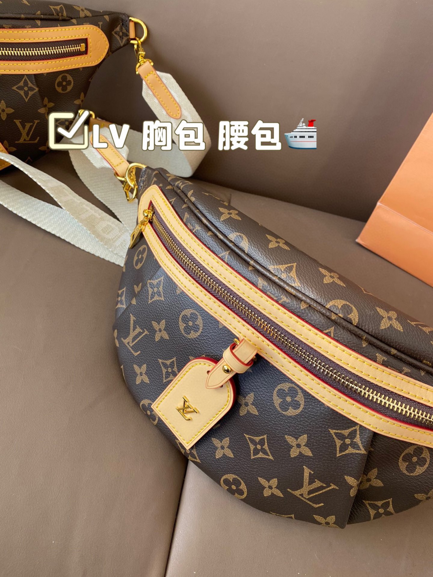 LV chest bag