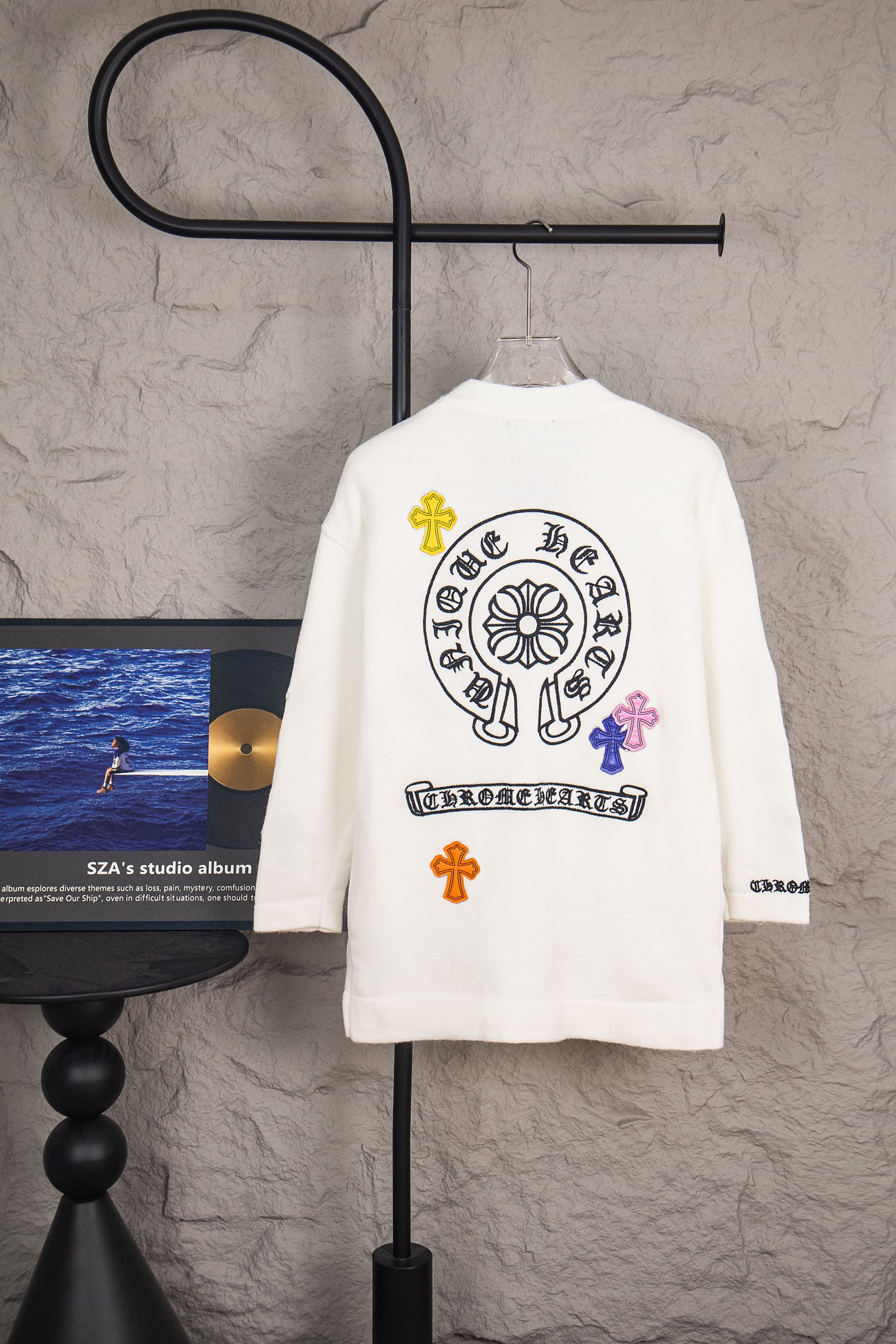 Chrome Hearts Colorful cardigan coat sweater