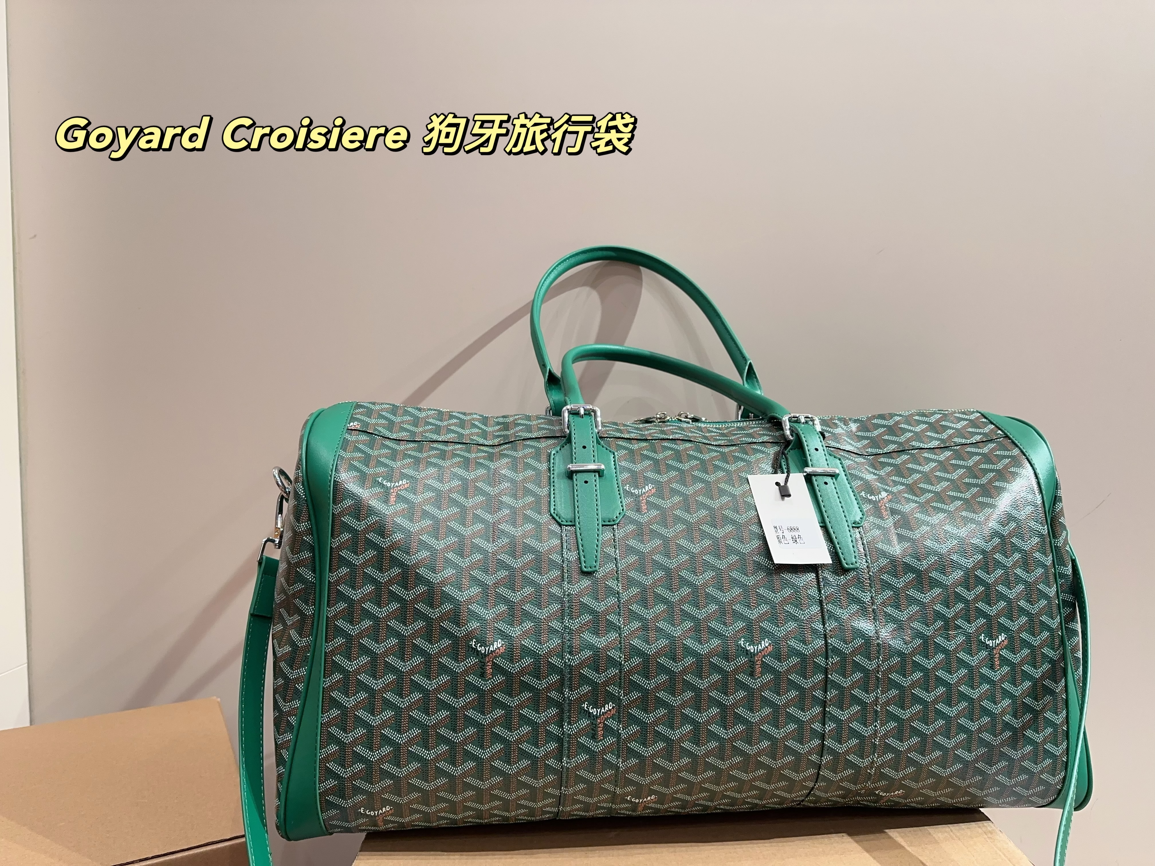 Goyard Croisiere  Travel Bag