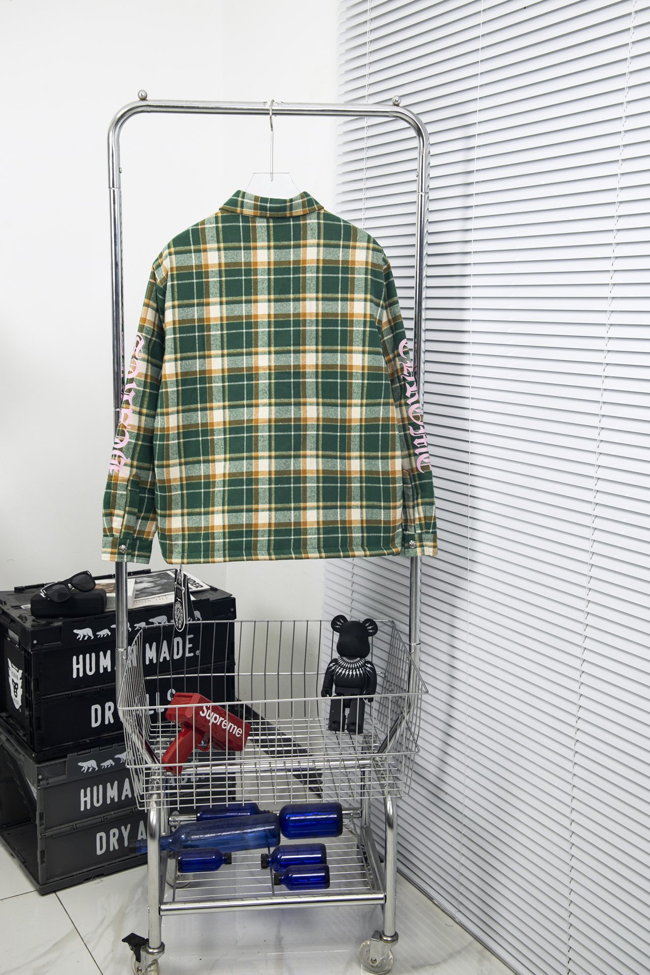 CH Chrome Hearts Plaid Jacket in Cotton Fabric