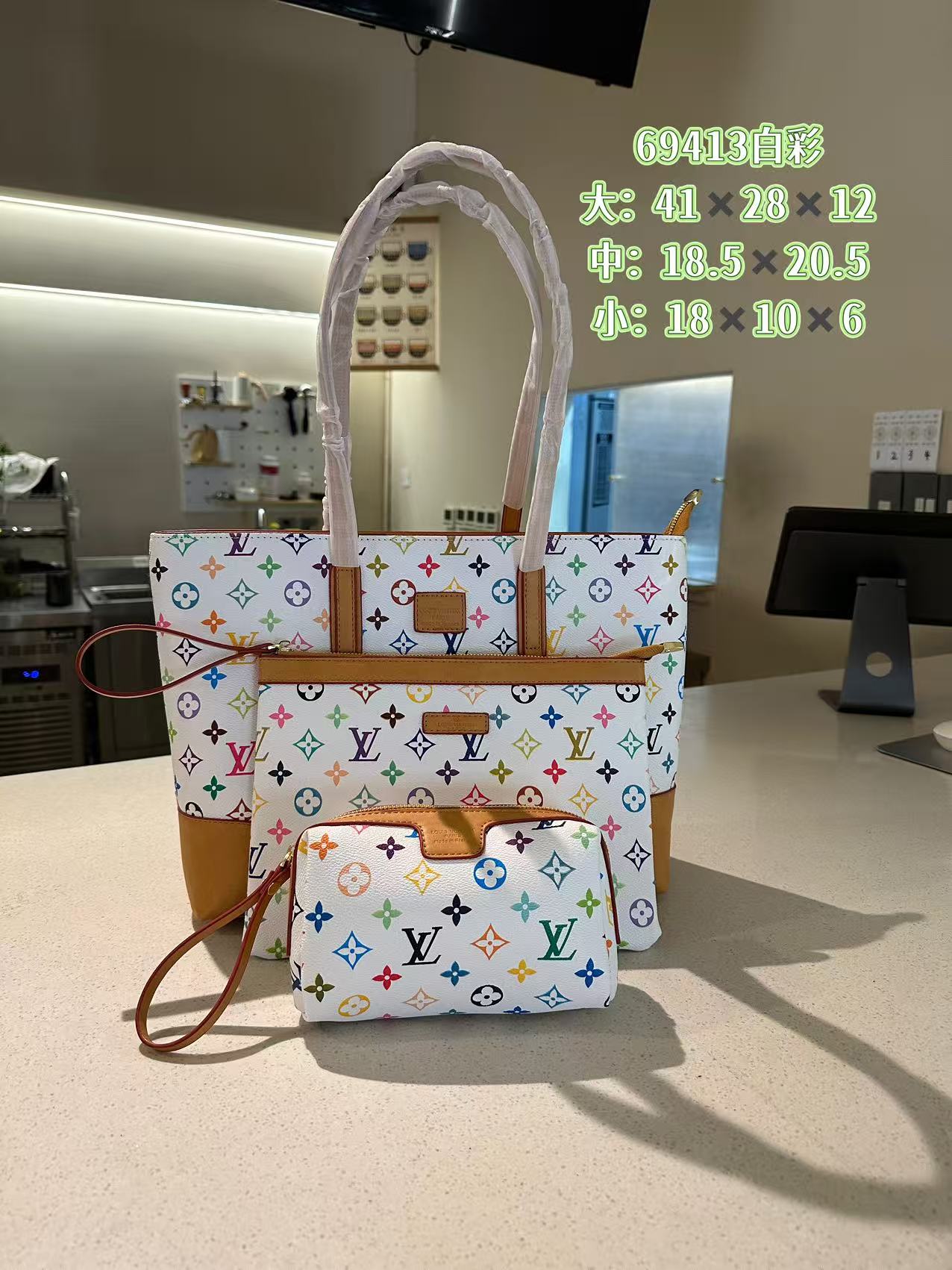 LV shopping bag tote bag 8A quality