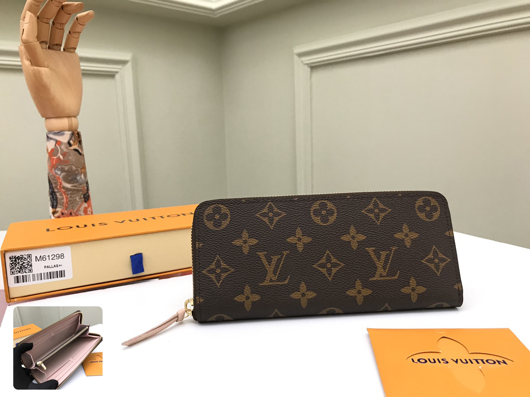 LV monogram Clemence wallet purse bag