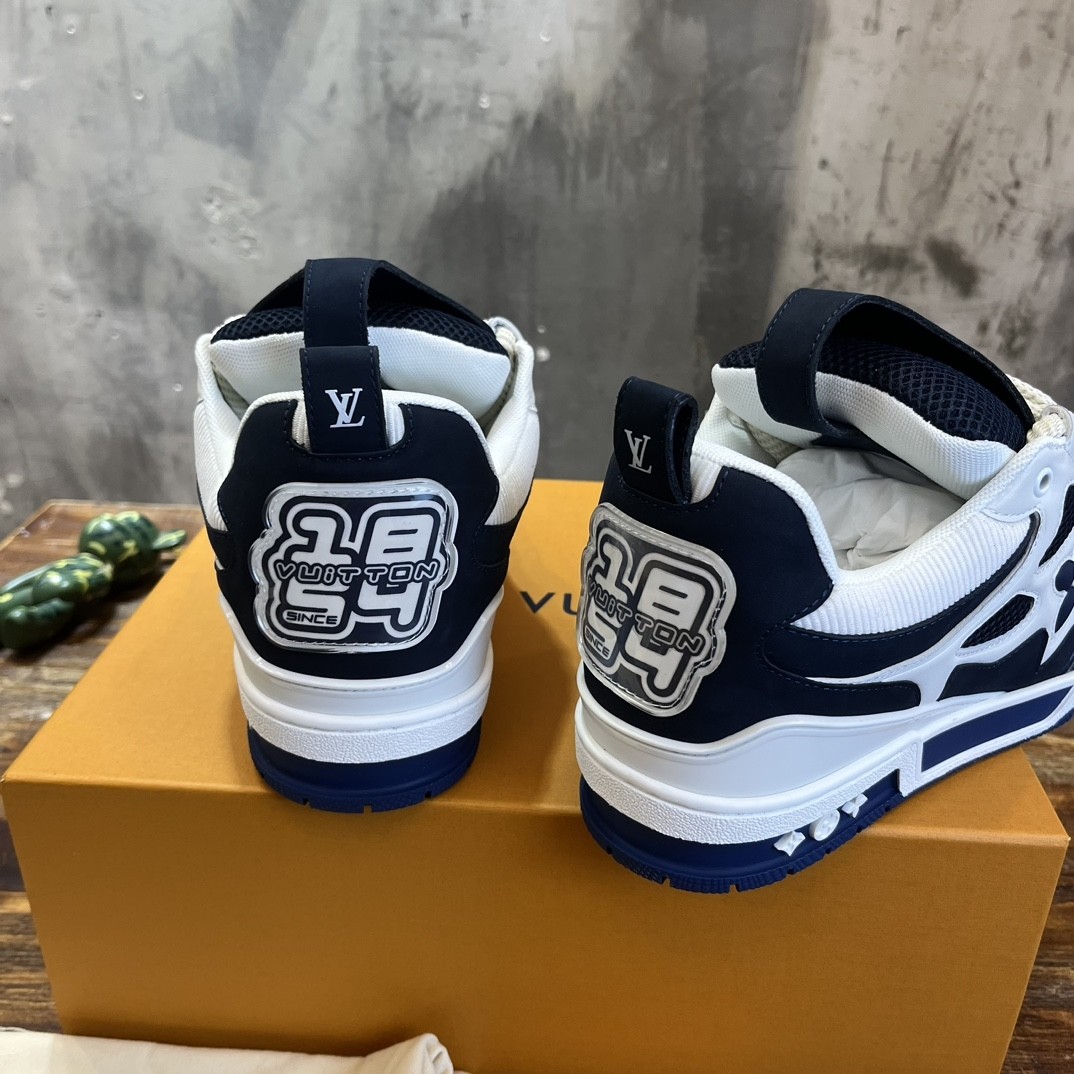 LV Trainer Sneakers  New trending skateboard shoes LOUIS VUITTON Trainer Sneaker