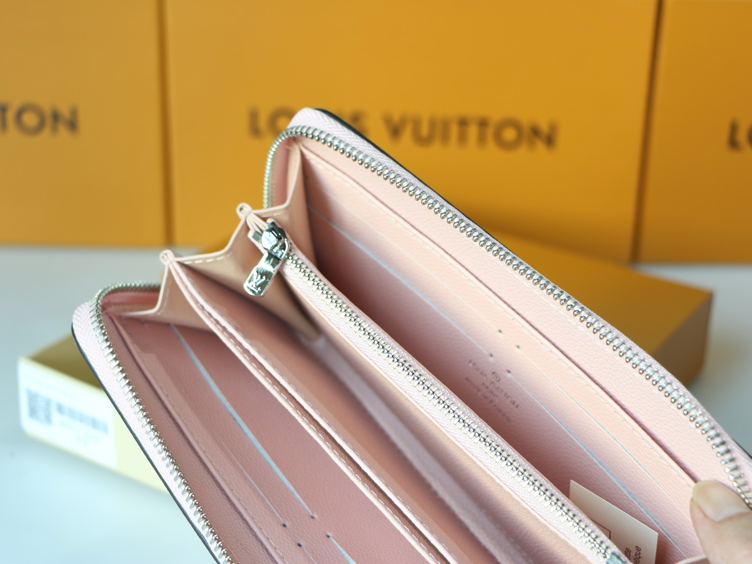 LV zipper wallet
