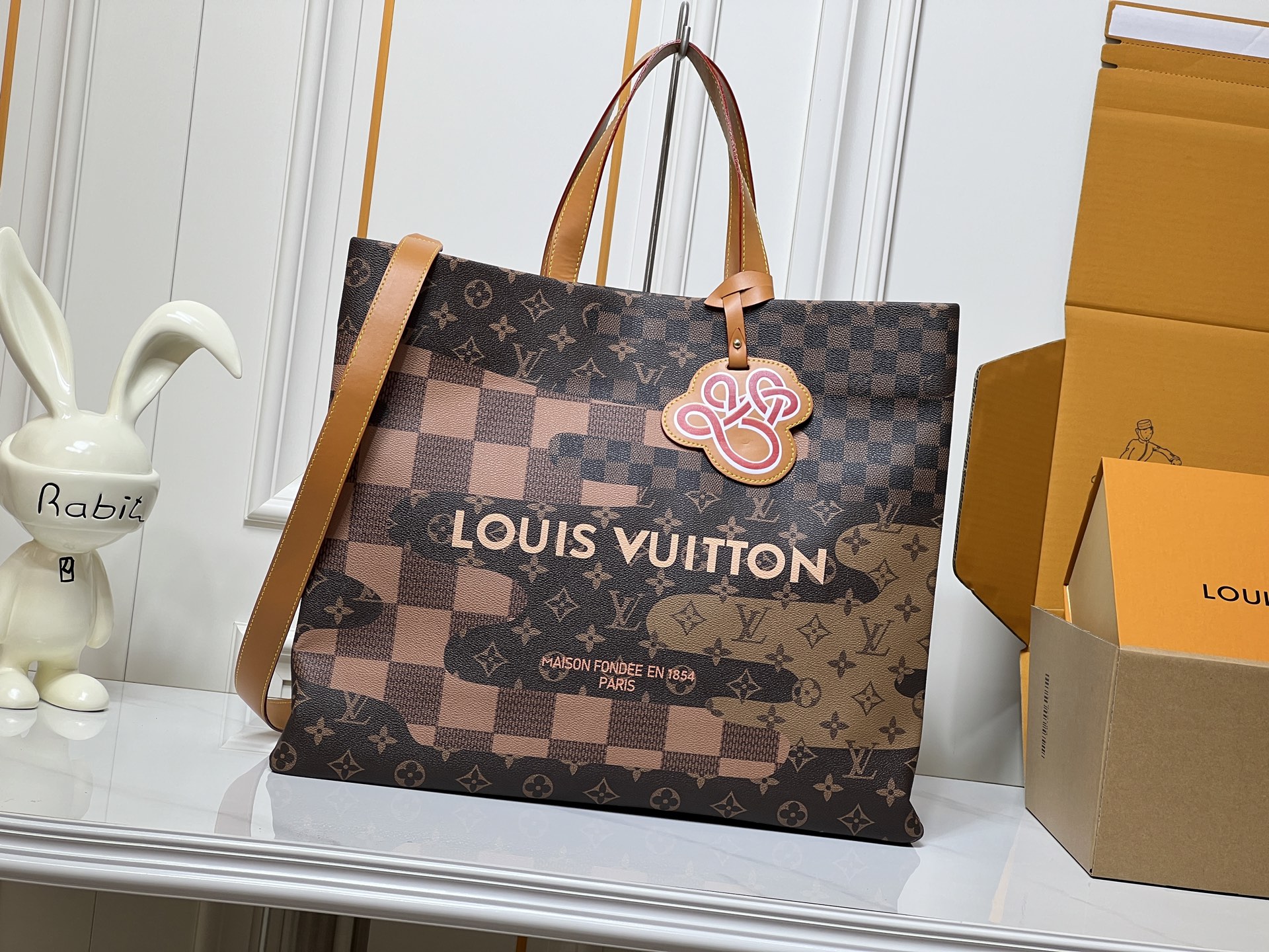 LV Louis Vuitton Maison Fondée En 1854 handbag