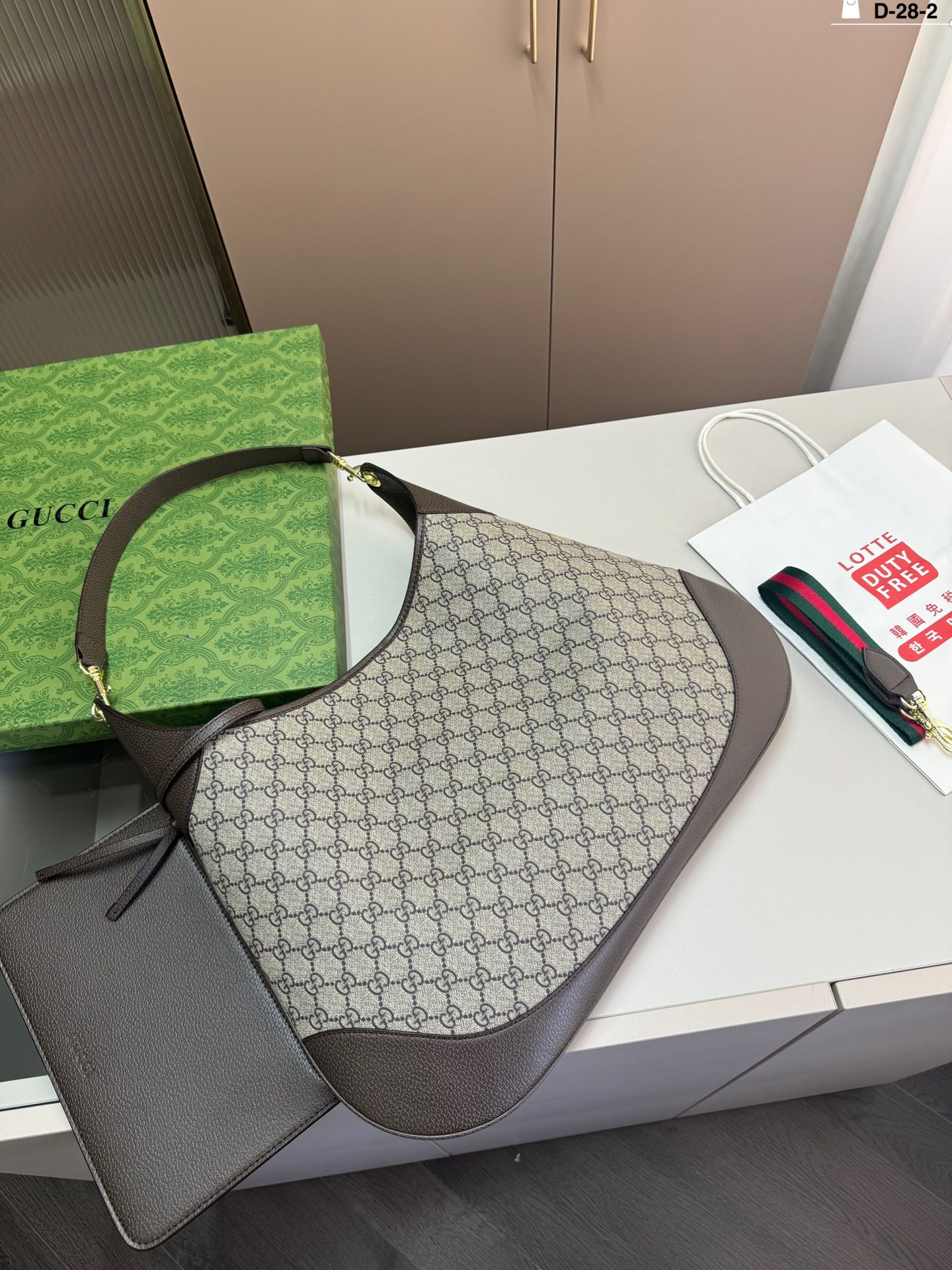 High quality Gucci shoulder bag Hobo tote bag