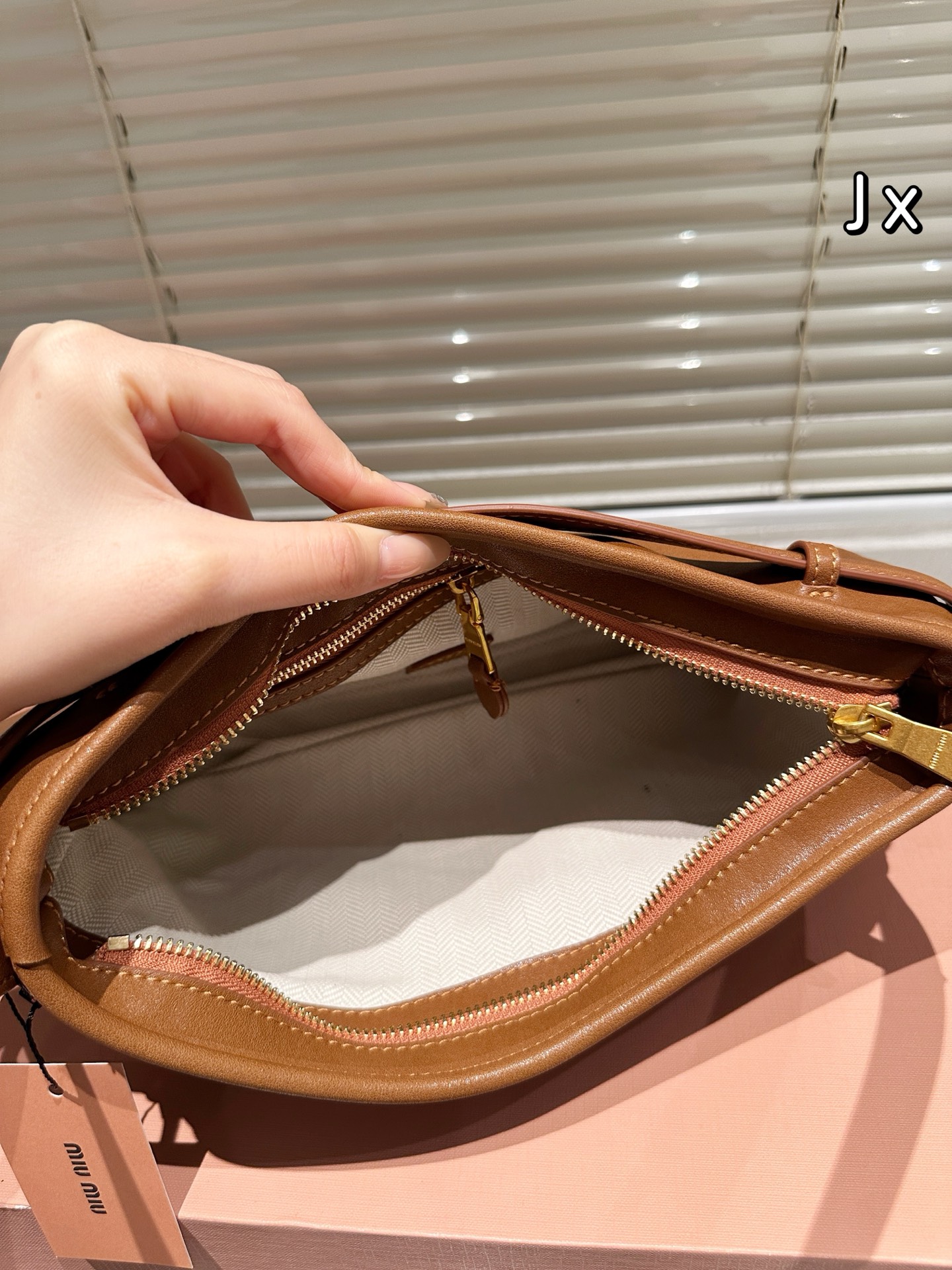 MIUMIU Aventure Nappa underarm bag