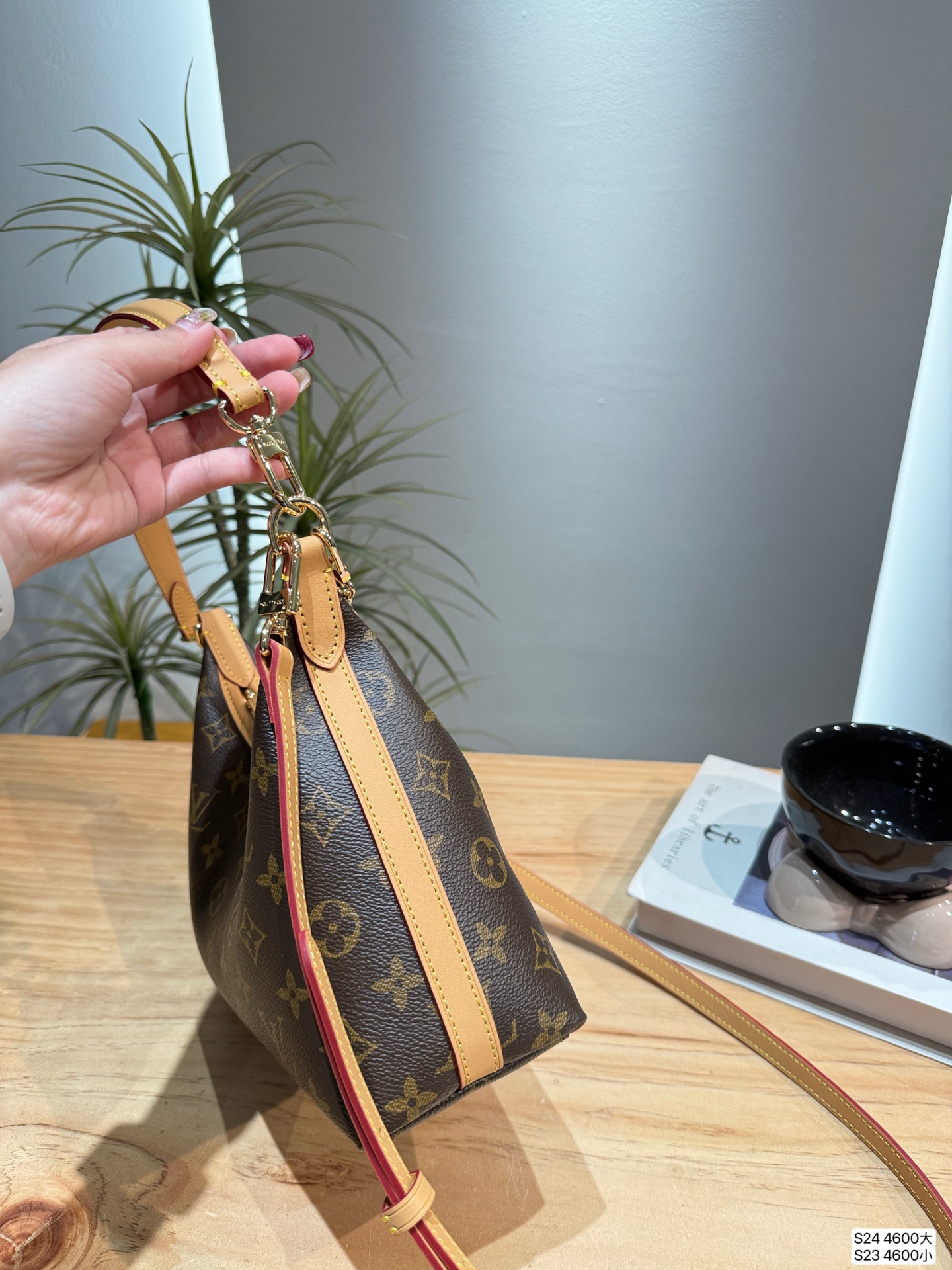 LV suly hobo armpit bag