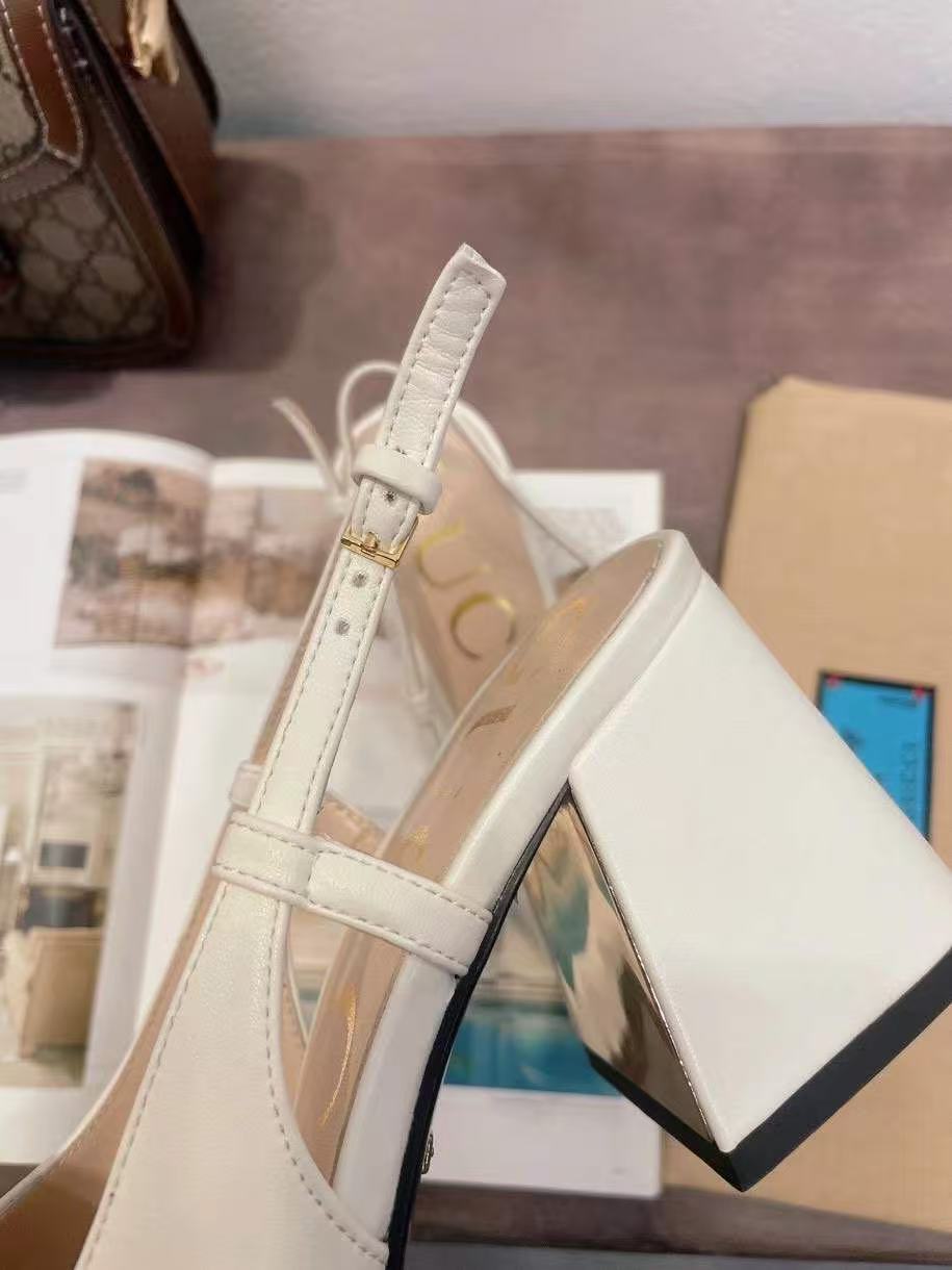 GUUCI horsebit heel high heels