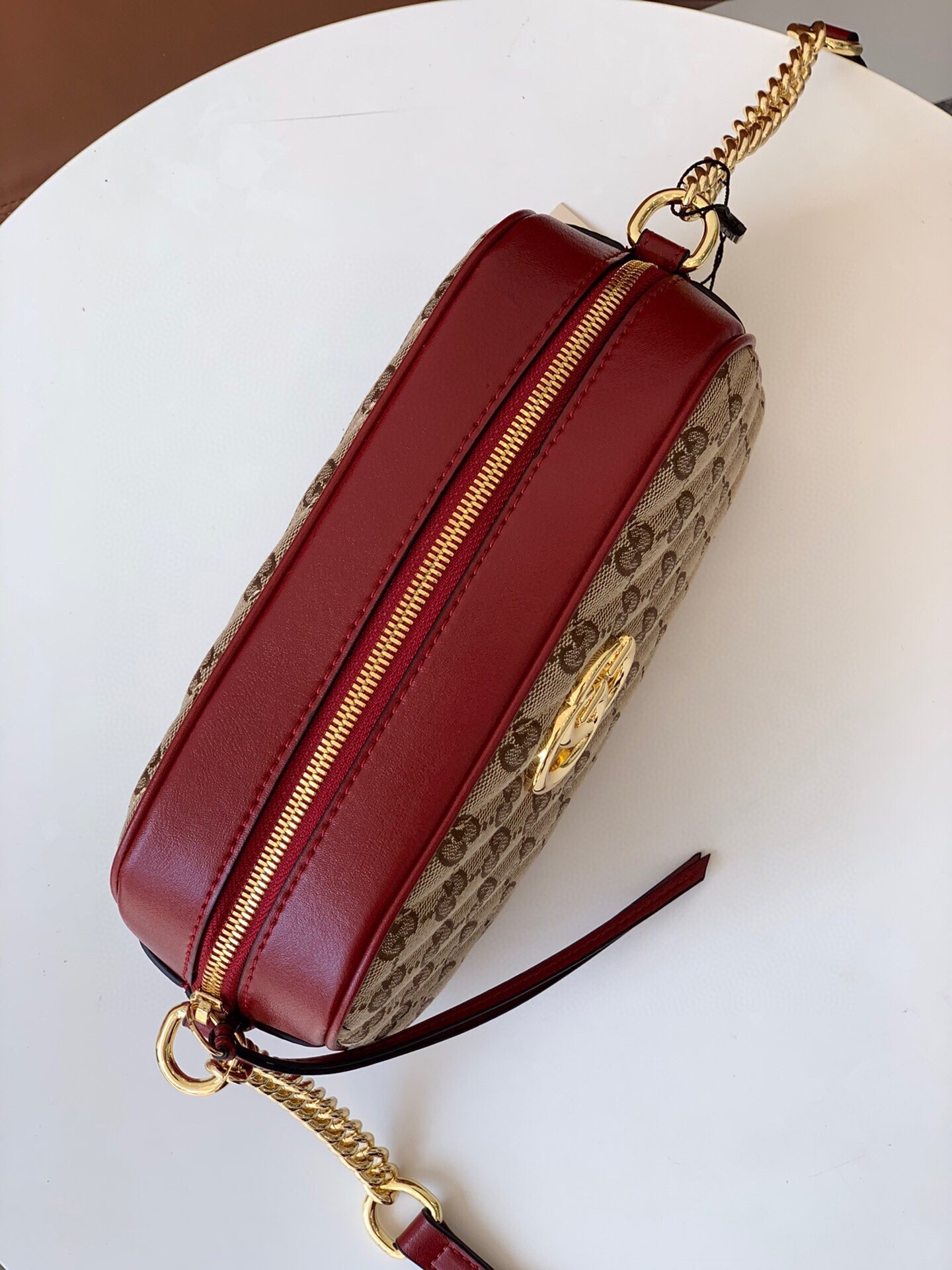 Gucci marmont chain crossbody bag