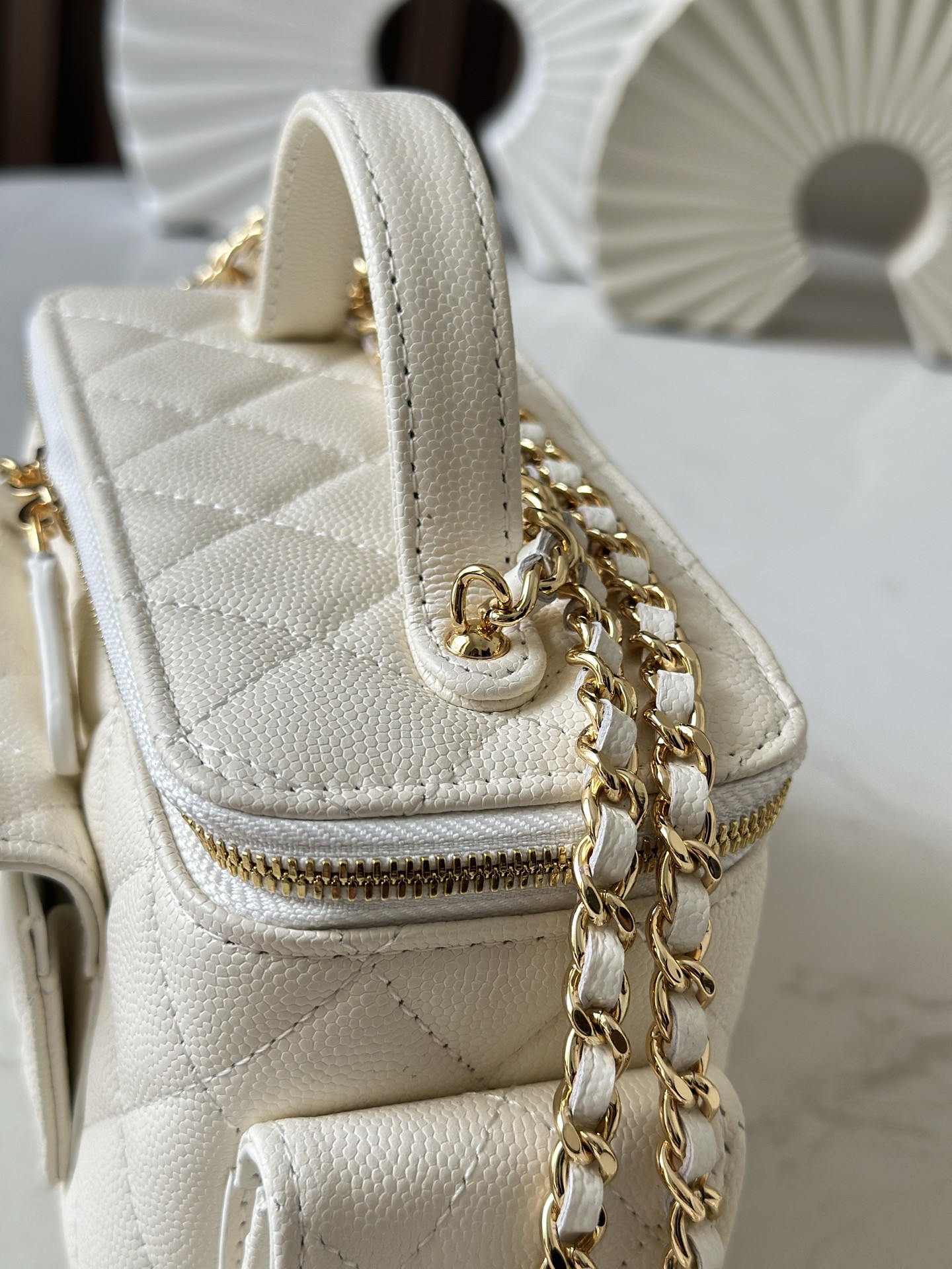 Top version chanel 23k box bag