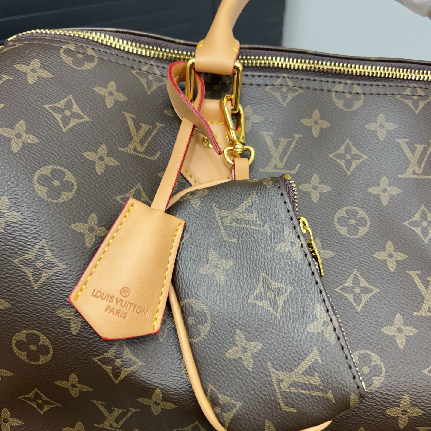 LV Louis Vuitton Speedy 40 Travel Bag Pillow Case shoulder bag
